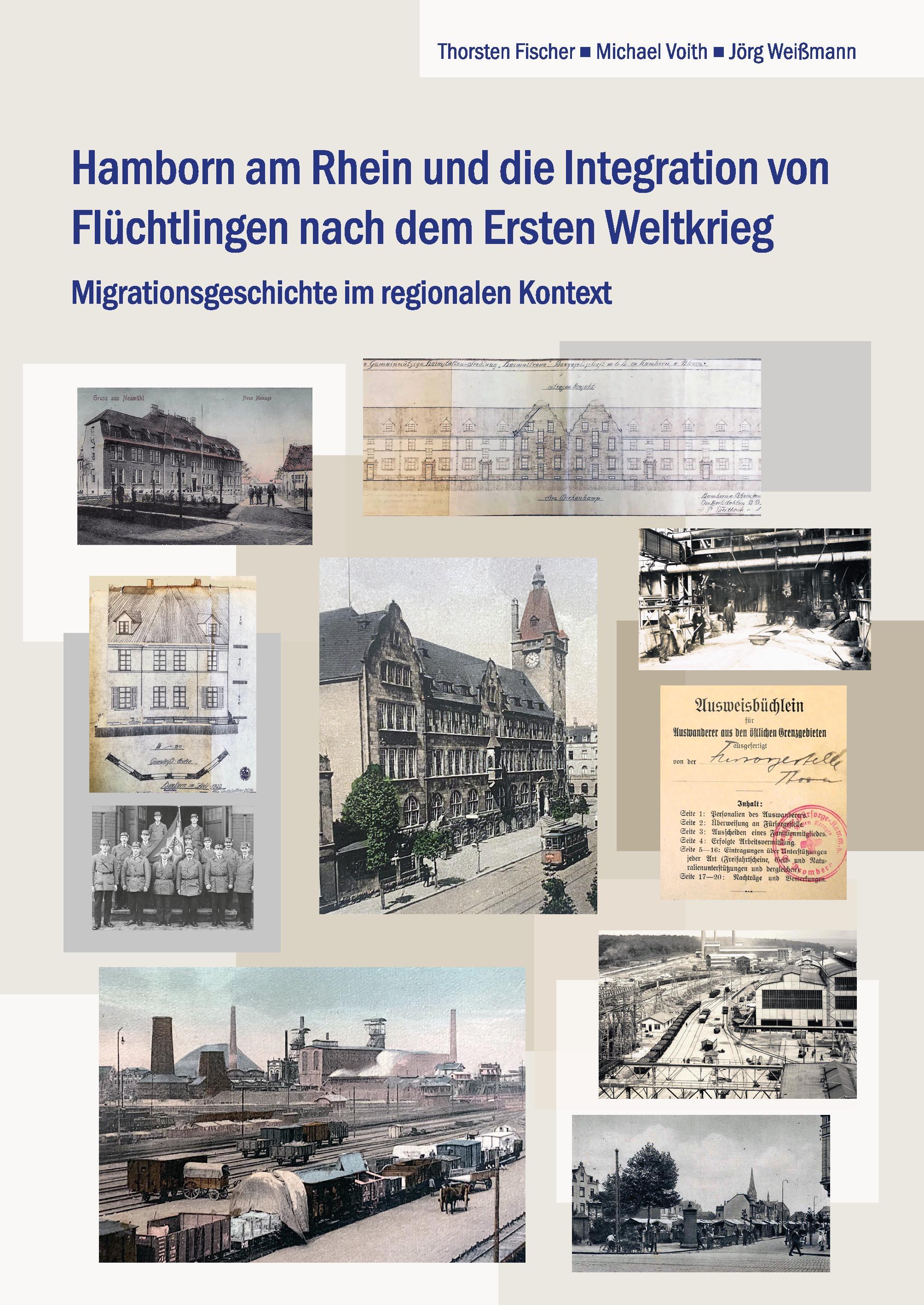 Vorderes Coverbild Hamborn am Rhein und die Integration von Flüchtlingen nach dem Ersten Weltkrieg