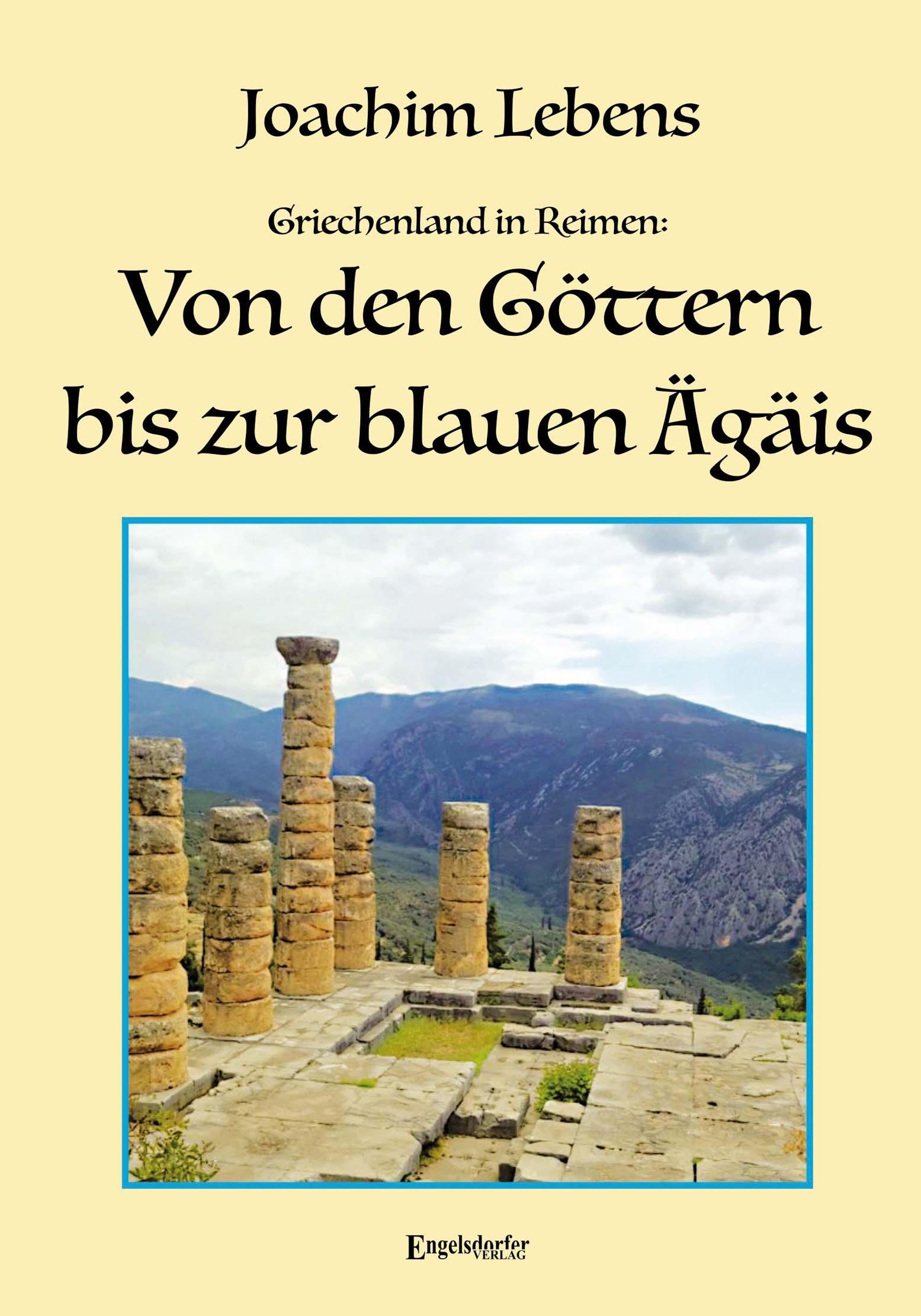 Vorderes Coverbild Griechenland in Reimen: Von den Göttern bis zur blauen Ägäis