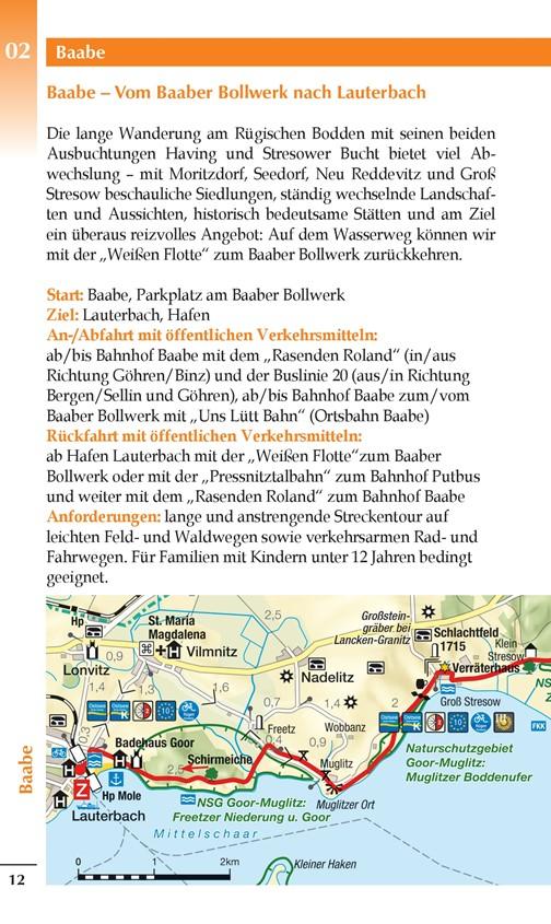 Beispielinhalt (Bild) Rügen - Ein Wanderführer