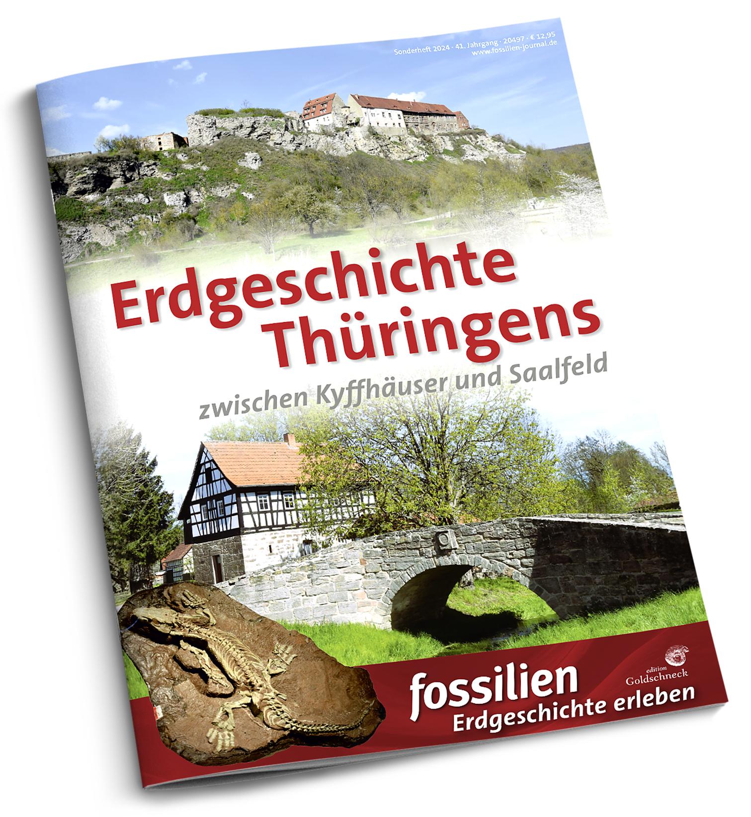 Vorderes Coverbild Erdgeschichte Thüringens