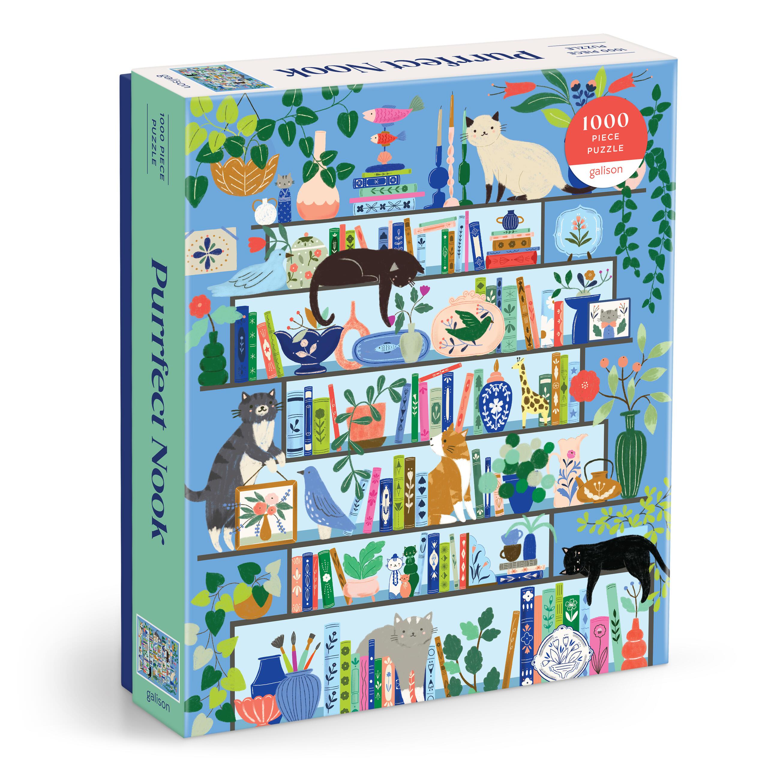 Vorderes Coverbild Purrfect Nook. 1000 Piece Puzzle