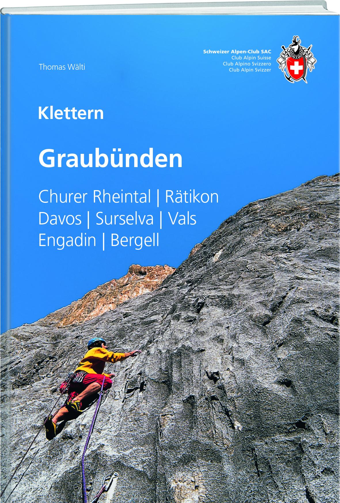 Vorderes Coverbild Klettern Graubünden