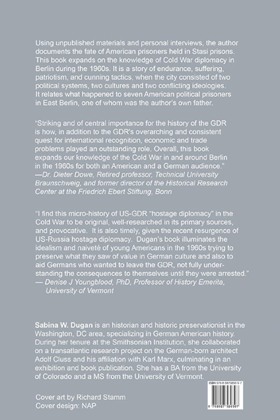 Rückseitencover AMERICANS BEHIND THE IRON CURTAIN