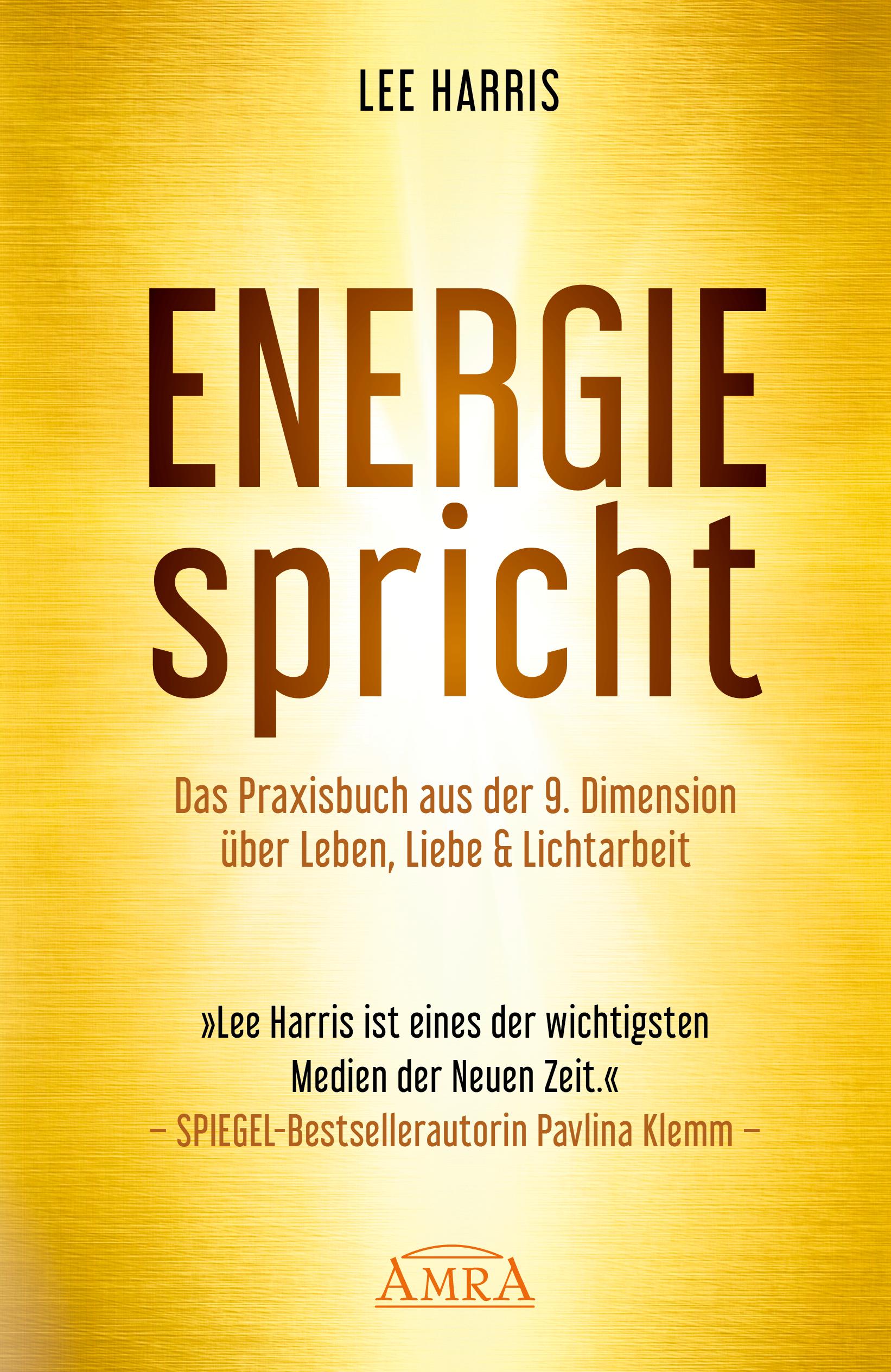 Vorderes Coverbild ENERGIE SPRICHT: Praxisbuch aus der 9. Dimension über Leben & Lichtarbeit