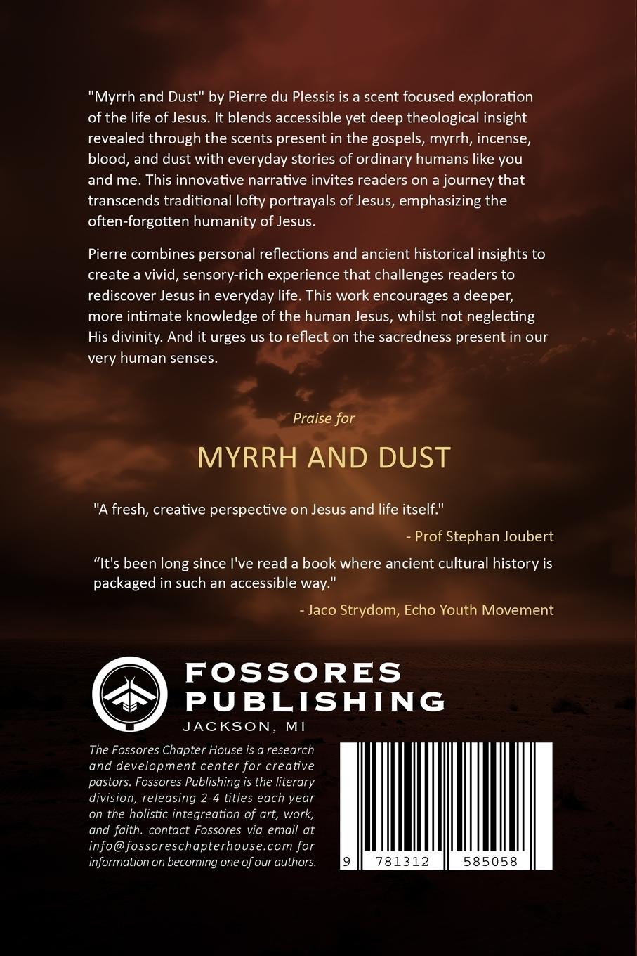 Rückseitencover Myrrh and Dust