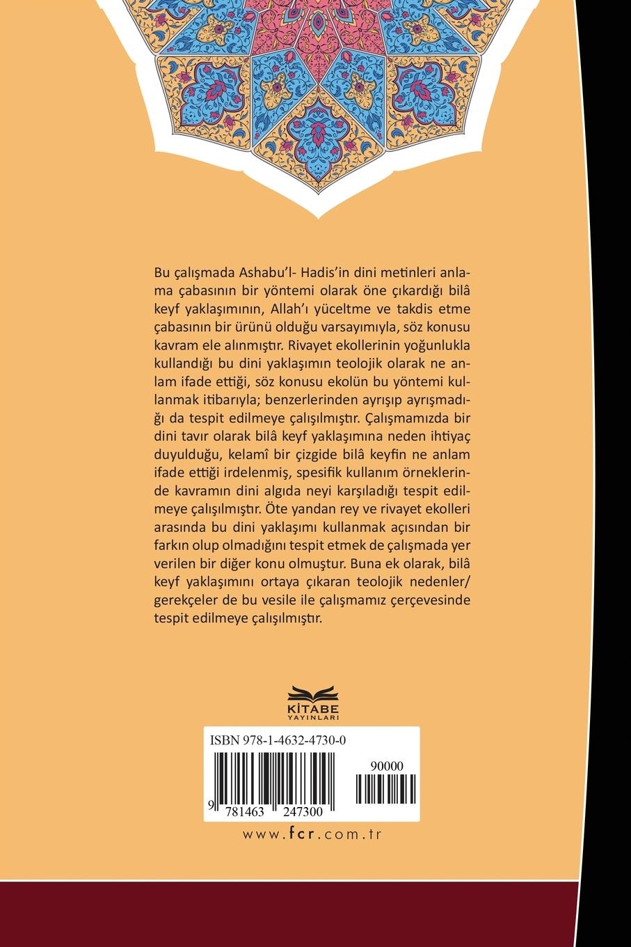 Rückseitencover Bila Keyf Doctrine