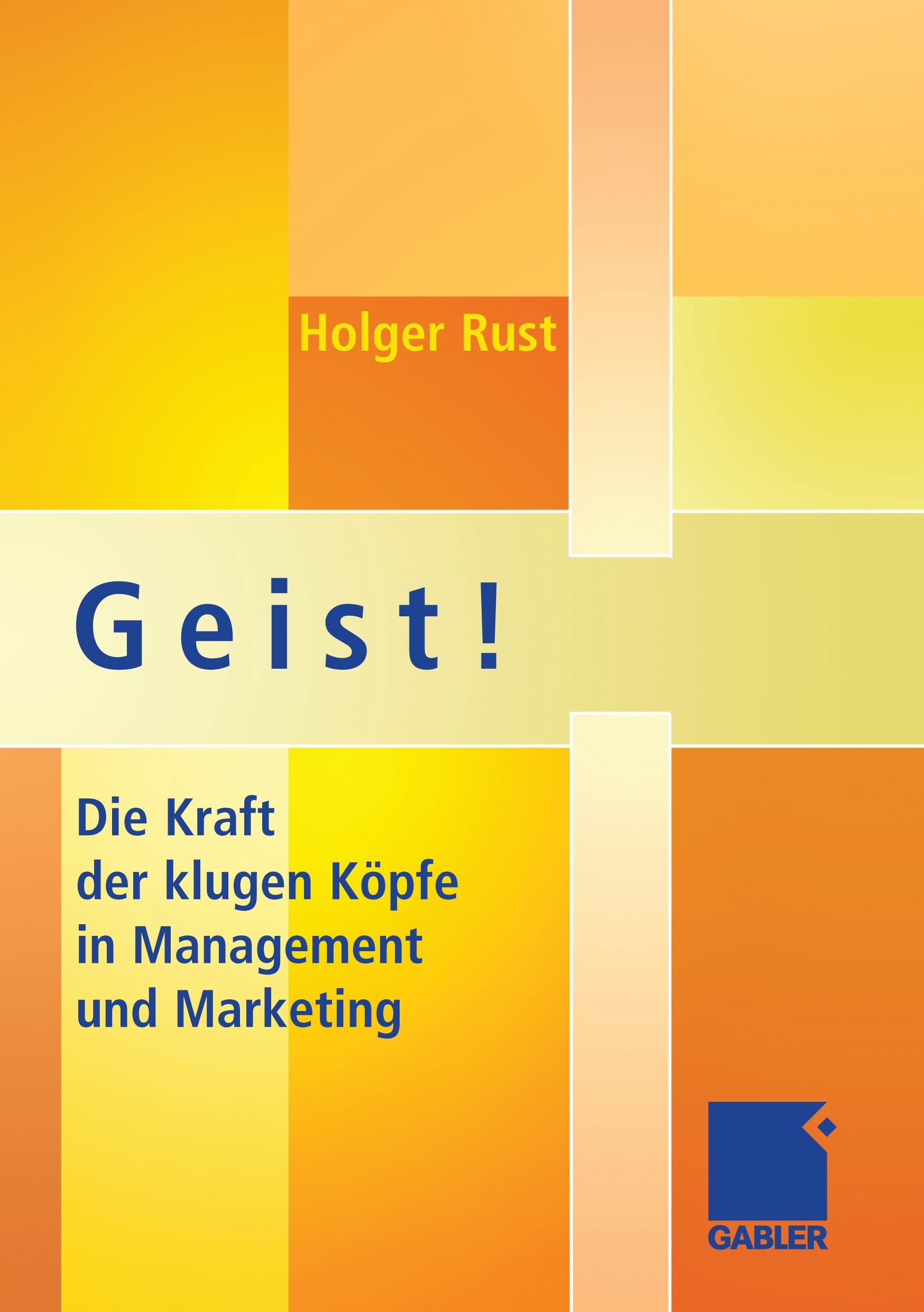 Vorderes Coverbild Geist!