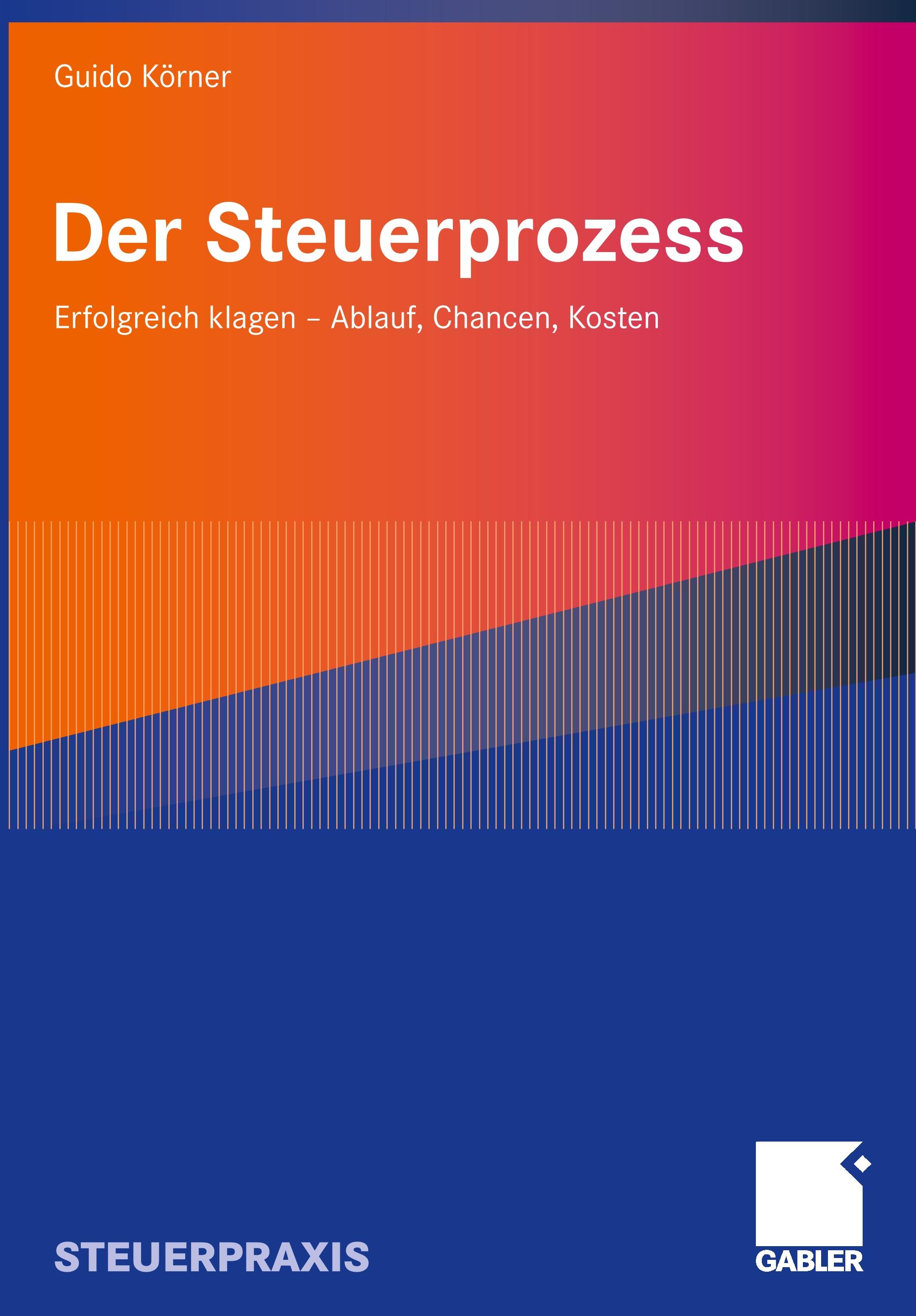 Vorderes Coverbild Der Steuerprozess