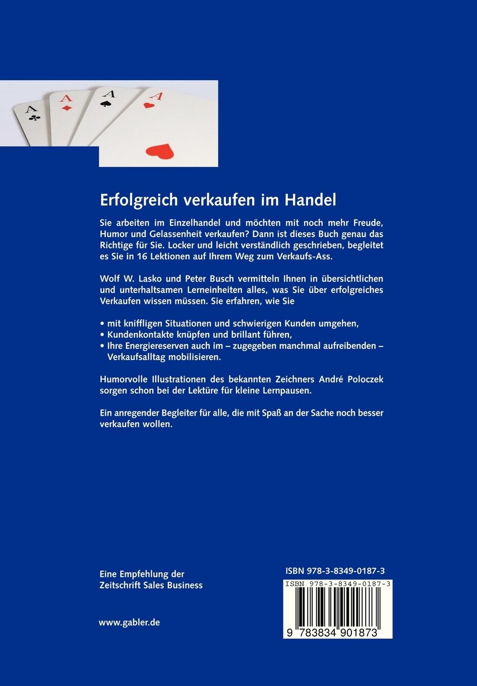 Rückseitencover Erfolgreich verkaufen im Handel