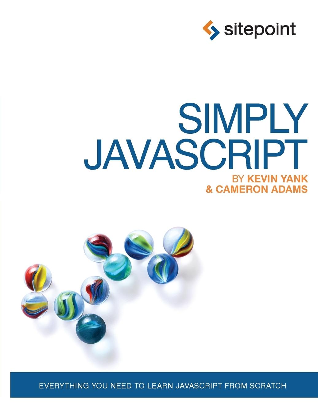 Vorderes Coverbild Simply JavaScript