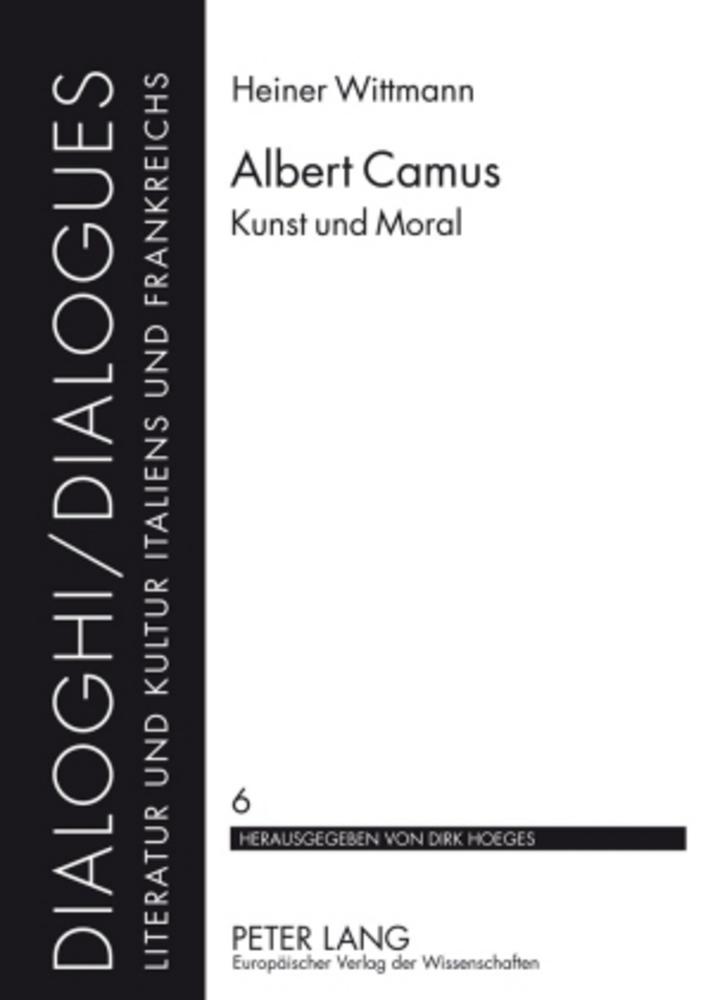 Vorderes Coverbild Albert Camus