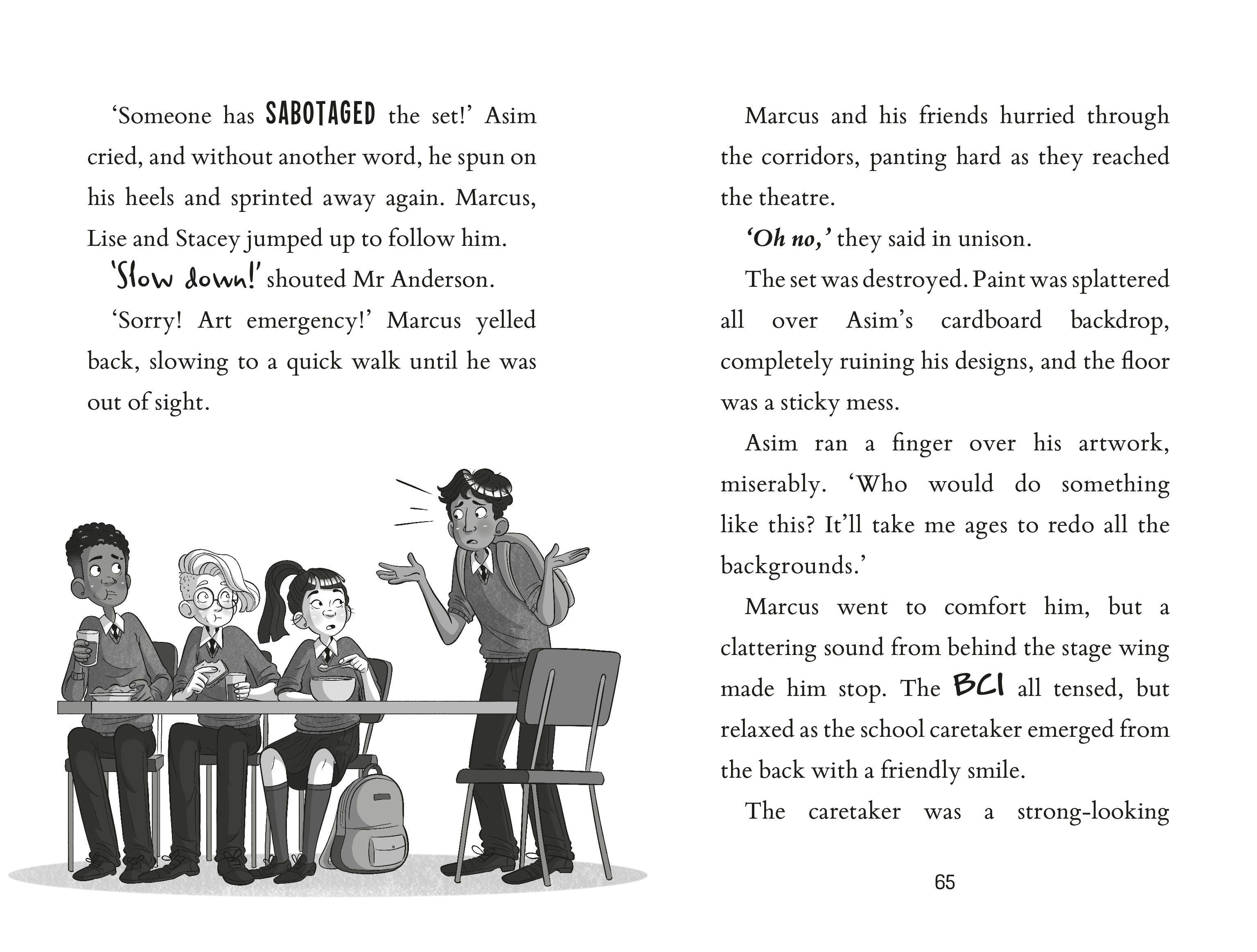 Beispielinhalt (Bild) The Headless Ghost