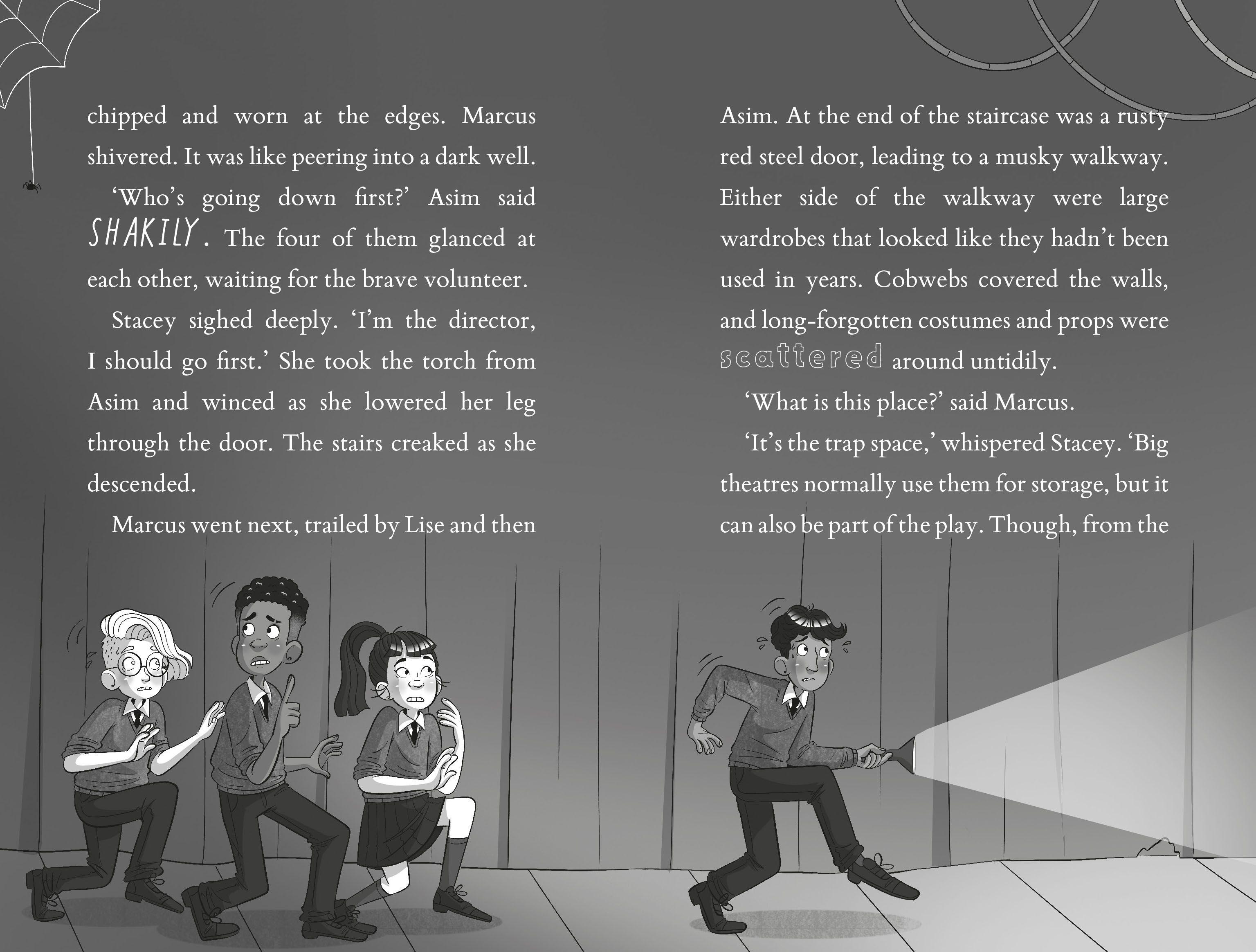 Beispielinhalt (Bild) The Headless Ghost