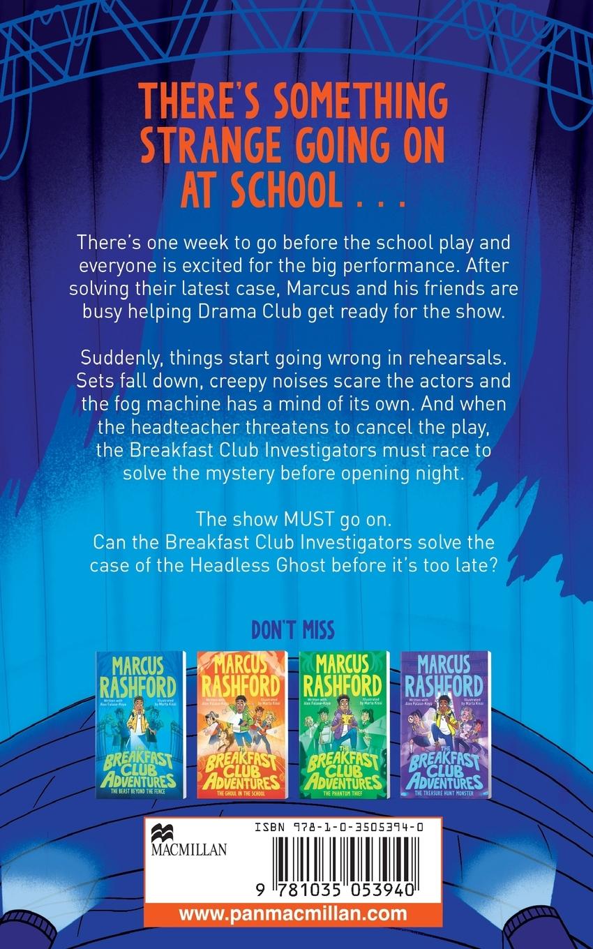 Rückseitencover The Headless Ghost