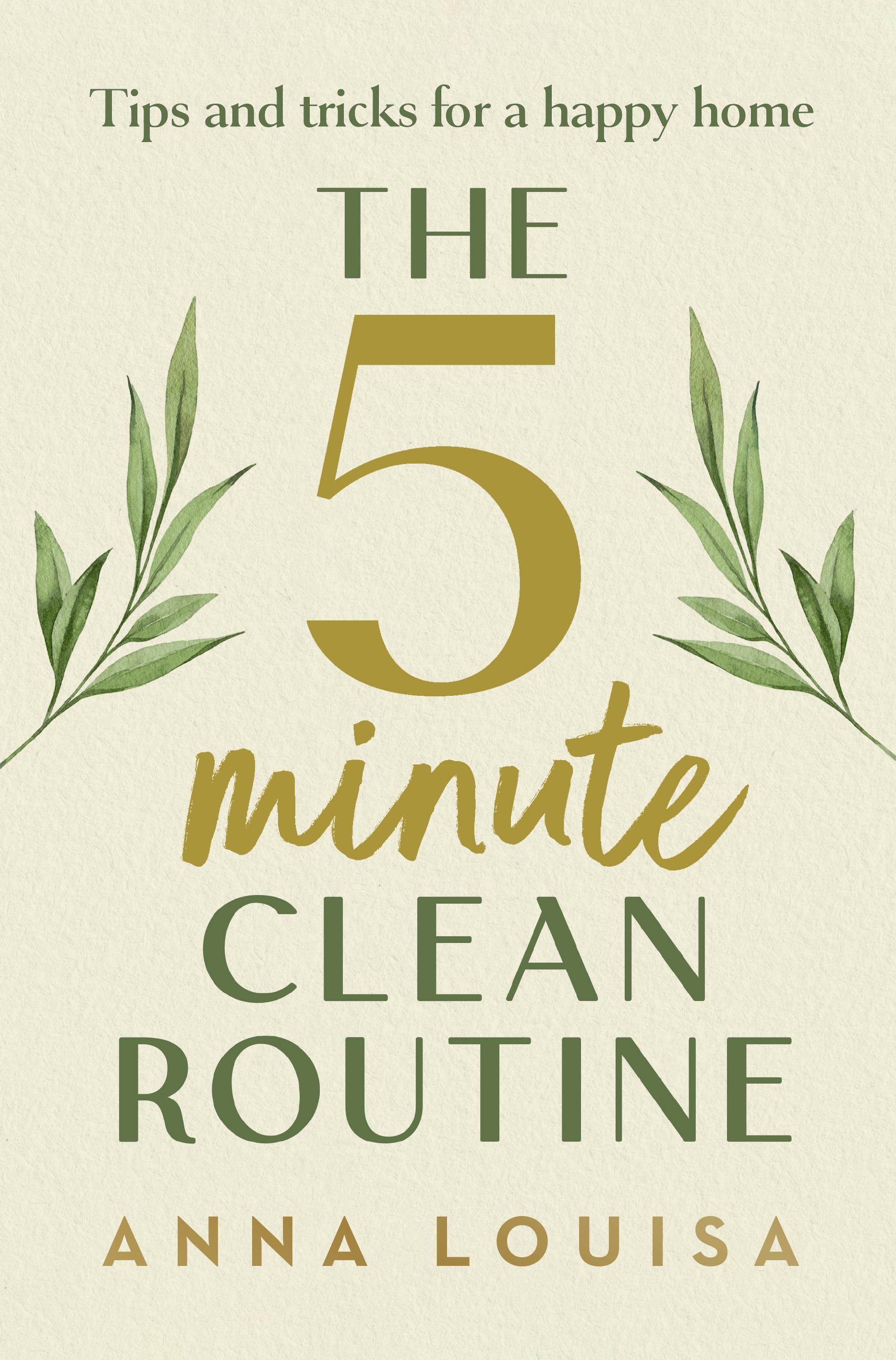 Vorderes Coverbild The 5 Minute Clean Routine