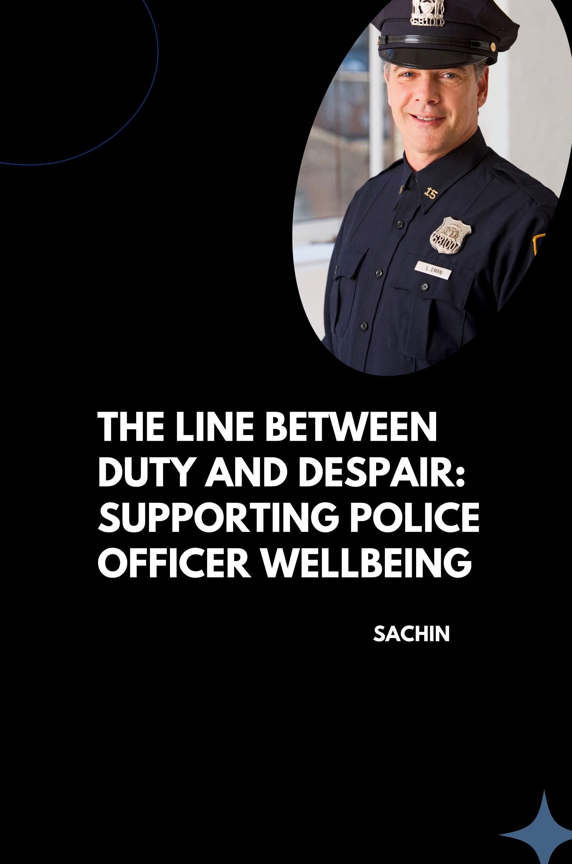 Vorderes Coverbild The Line Between Duty and Despair: Supporting Police Officer Wellbeing
