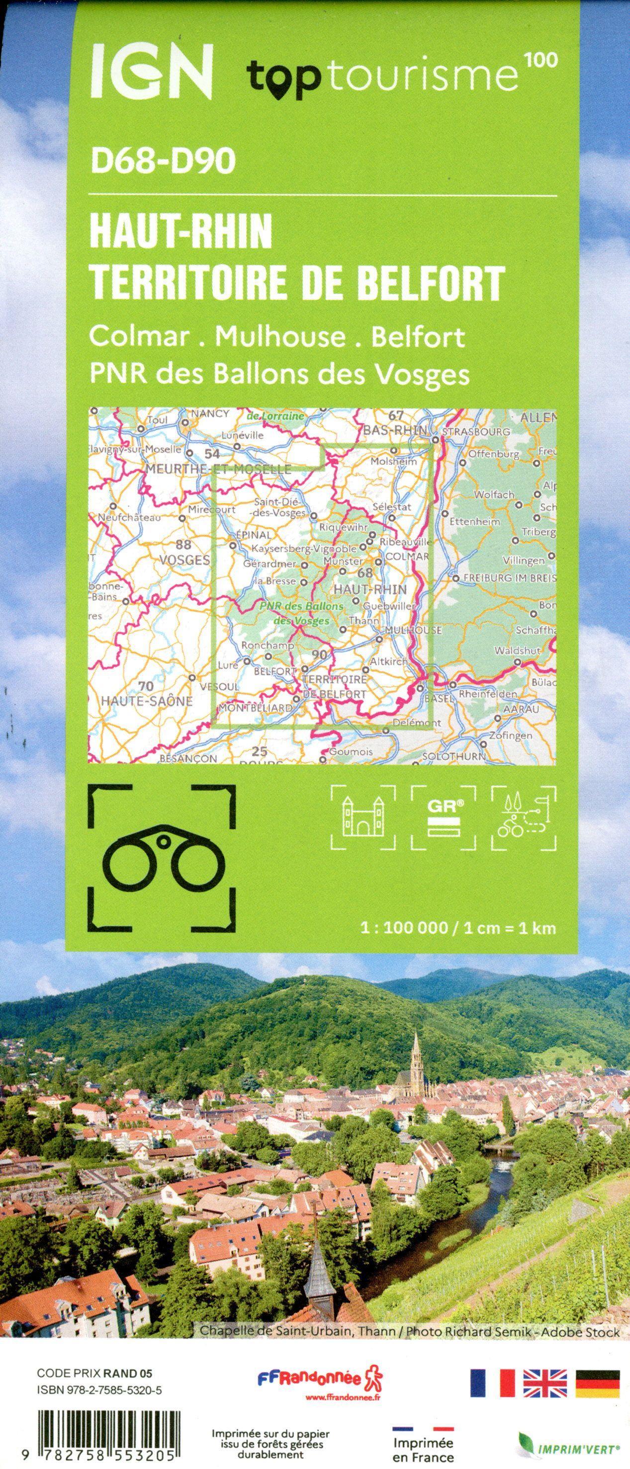 Beispielinhalt (Bild) 68 Haut Rhin Territoire
