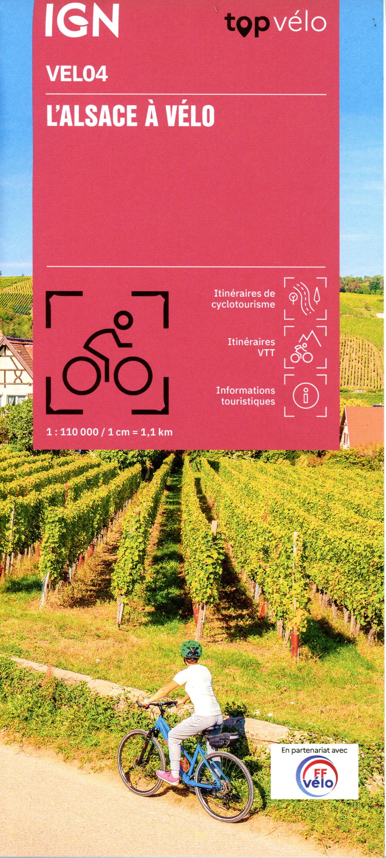 Vorderes Coverbild L'Alsace à Vélo