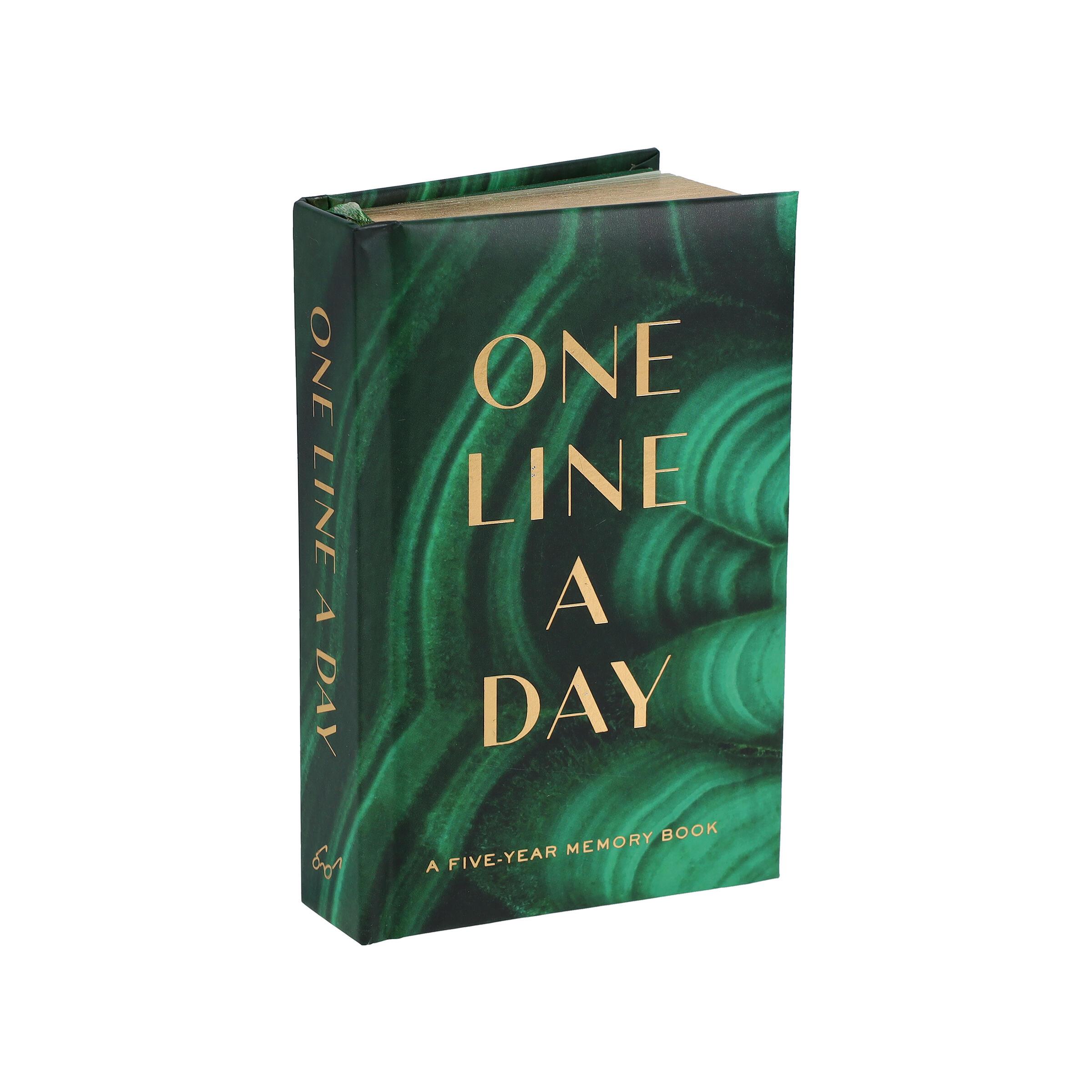 Vorderes Coverbild Malachite Green One Line a Day
