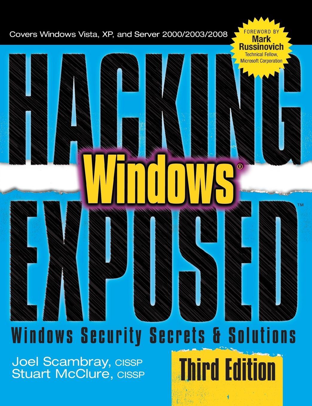 Vorderes Coverbild Hacking Exposed Windows: Microsoft Windows Security Secrets and Solutions, Third Edition