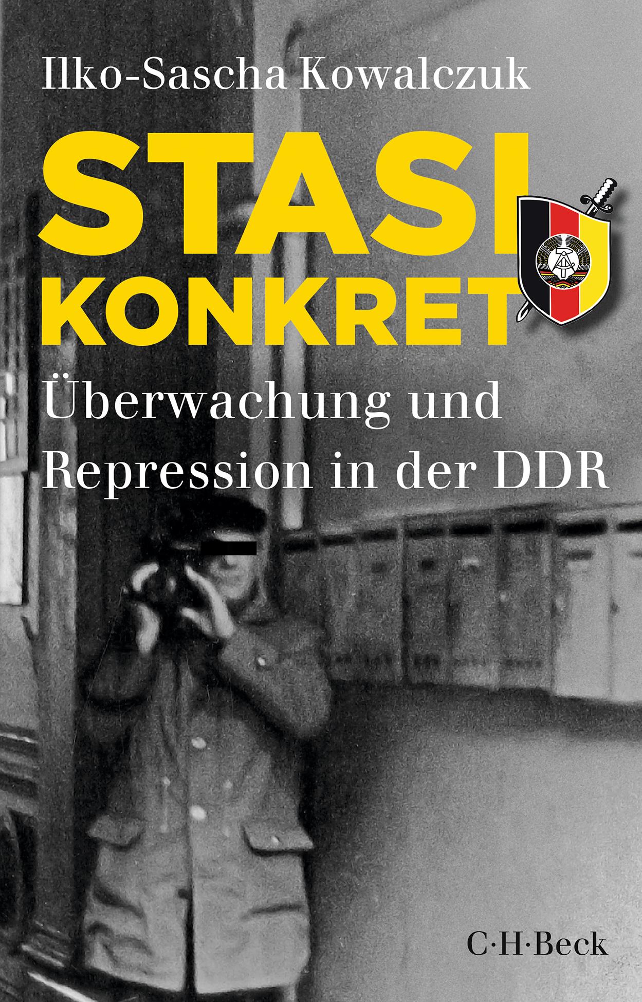 Vorderes Coverbild Stasi konkret