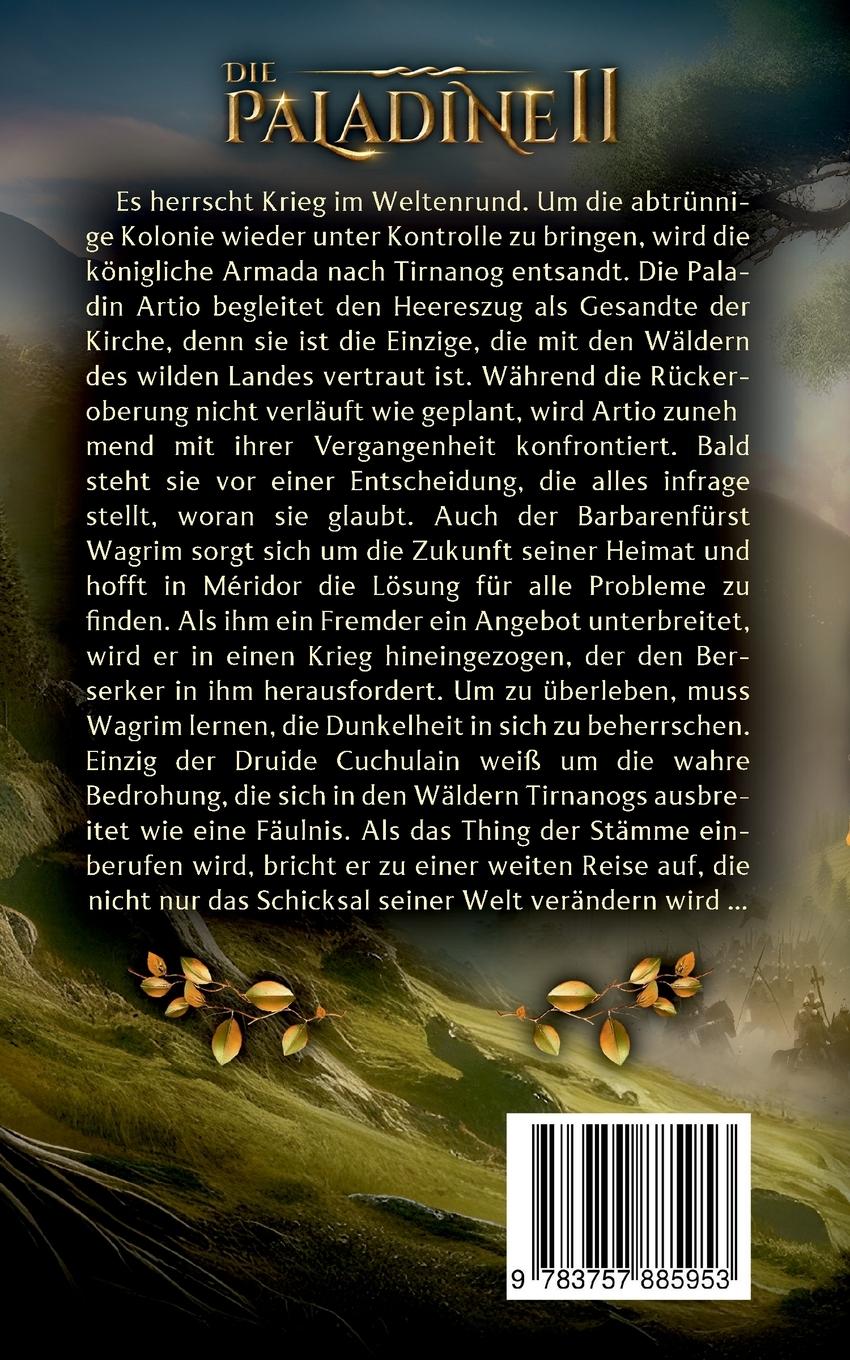 Rückseitencover Die Paladine