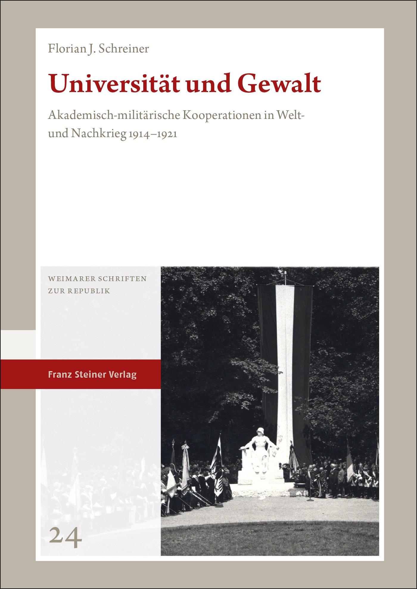 Vorderes Coverbild Universität und Gewalt