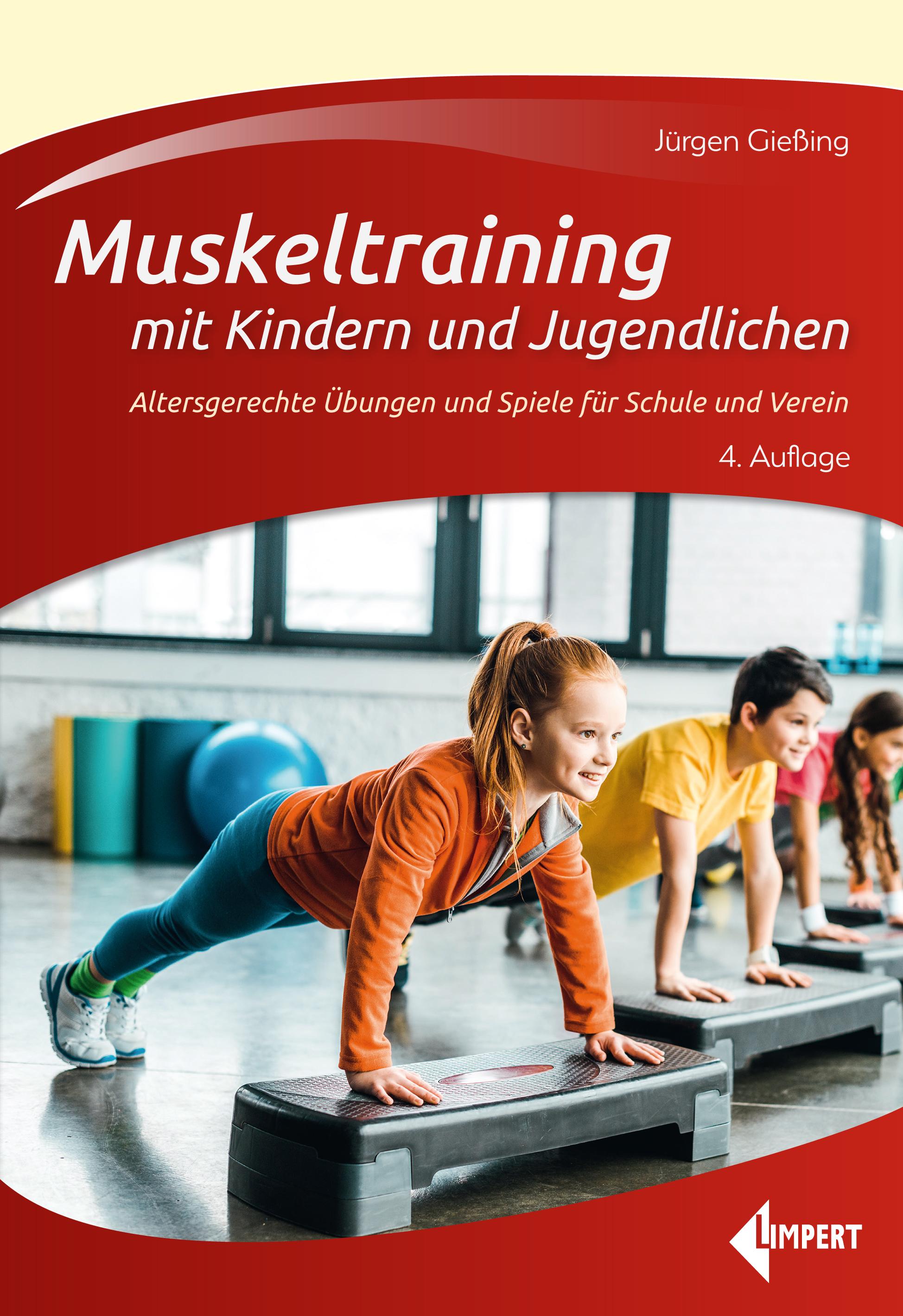Vorderes Coverbild Muskeltraining mit Kindern und Jugendlichen