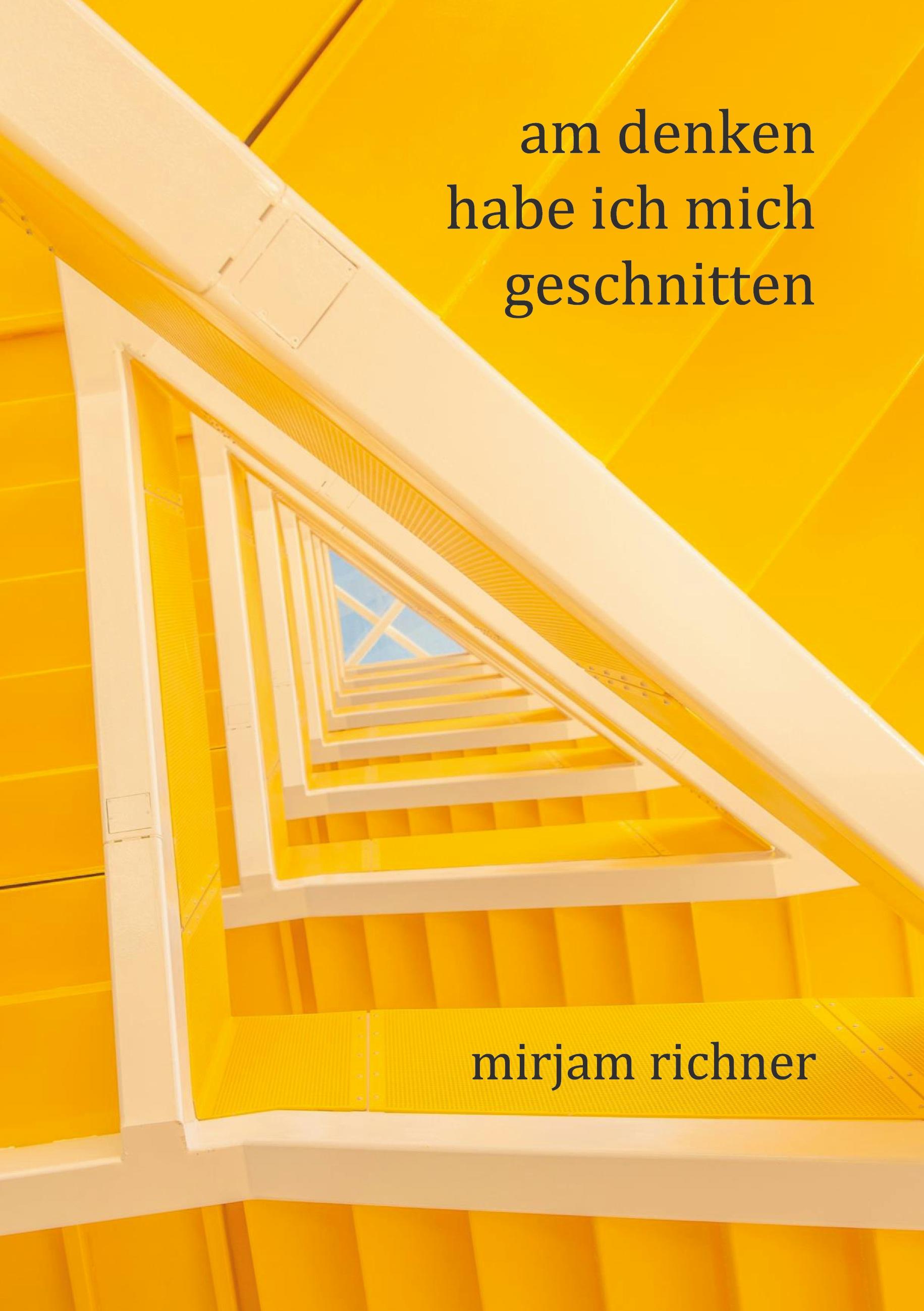 Vorderes Coverbild Am Denken habe ich mich geschnitten