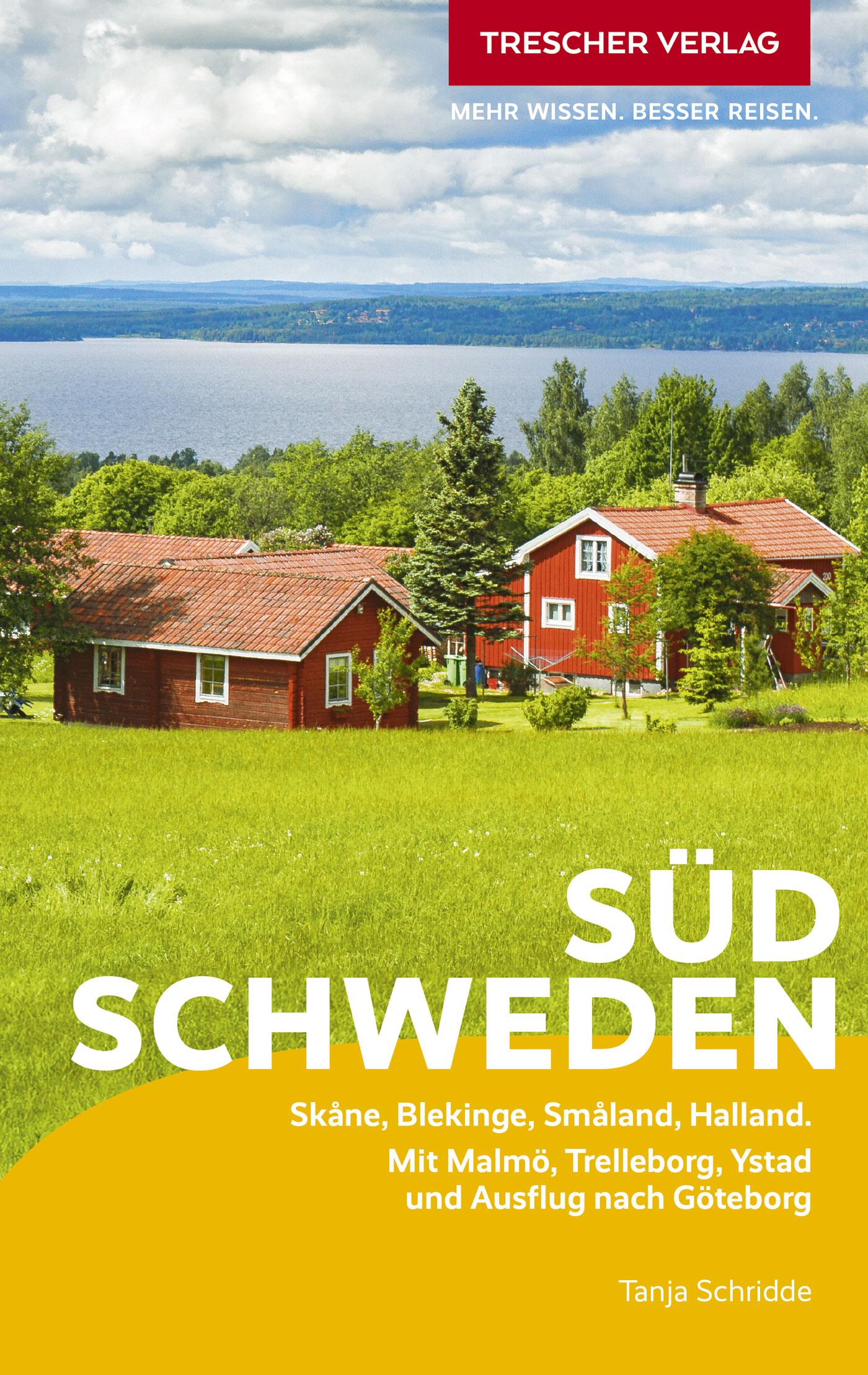 Vorderes Coverbild TRESCHER Reiseführer Südschweden