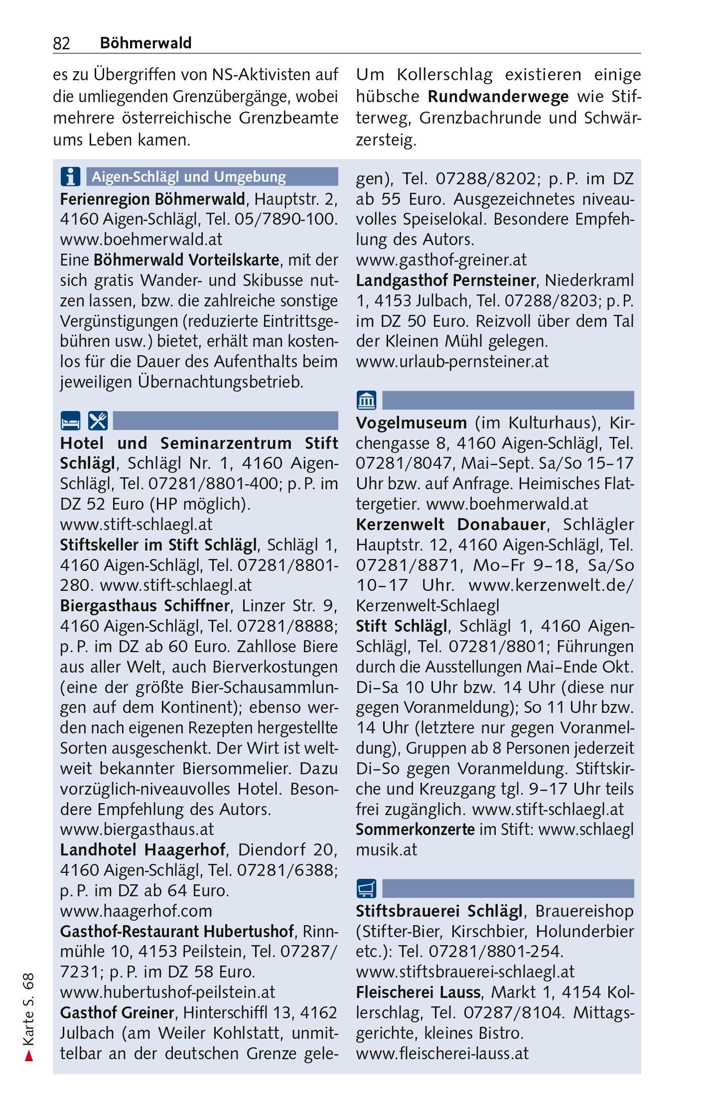 Beispielinhalt (Bild) TRESCHER Reiseführer Oberösterreich