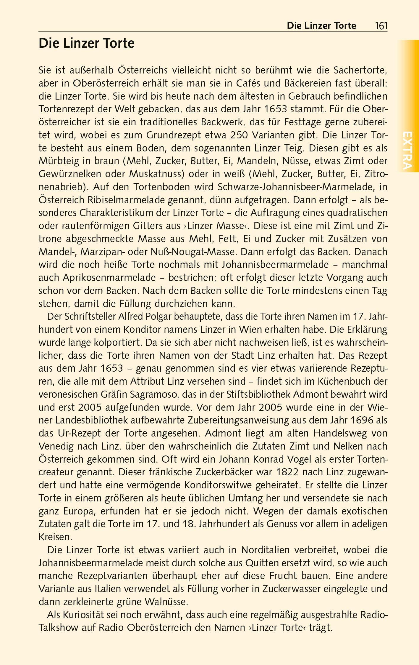 Beispielinhalt (Bild) TRESCHER Reiseführer Oberösterreich