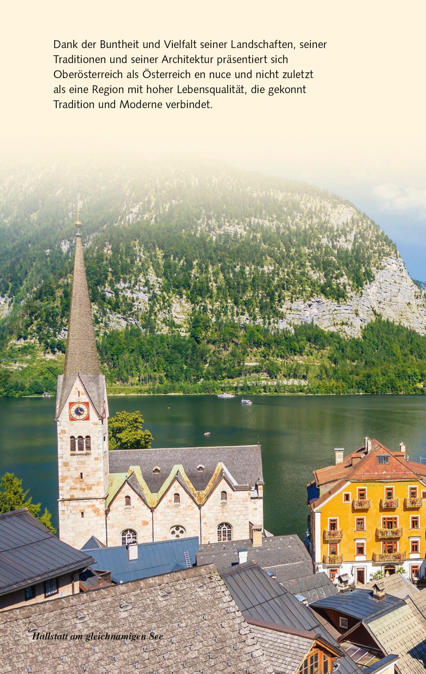 Beispielinhalt (Bild) TRESCHER Reiseführer Oberösterreich