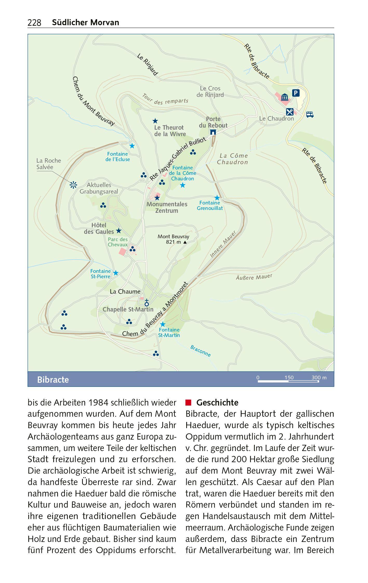 Beispielinhalt (Bild) TRESCHER Reiseführer Burgund
