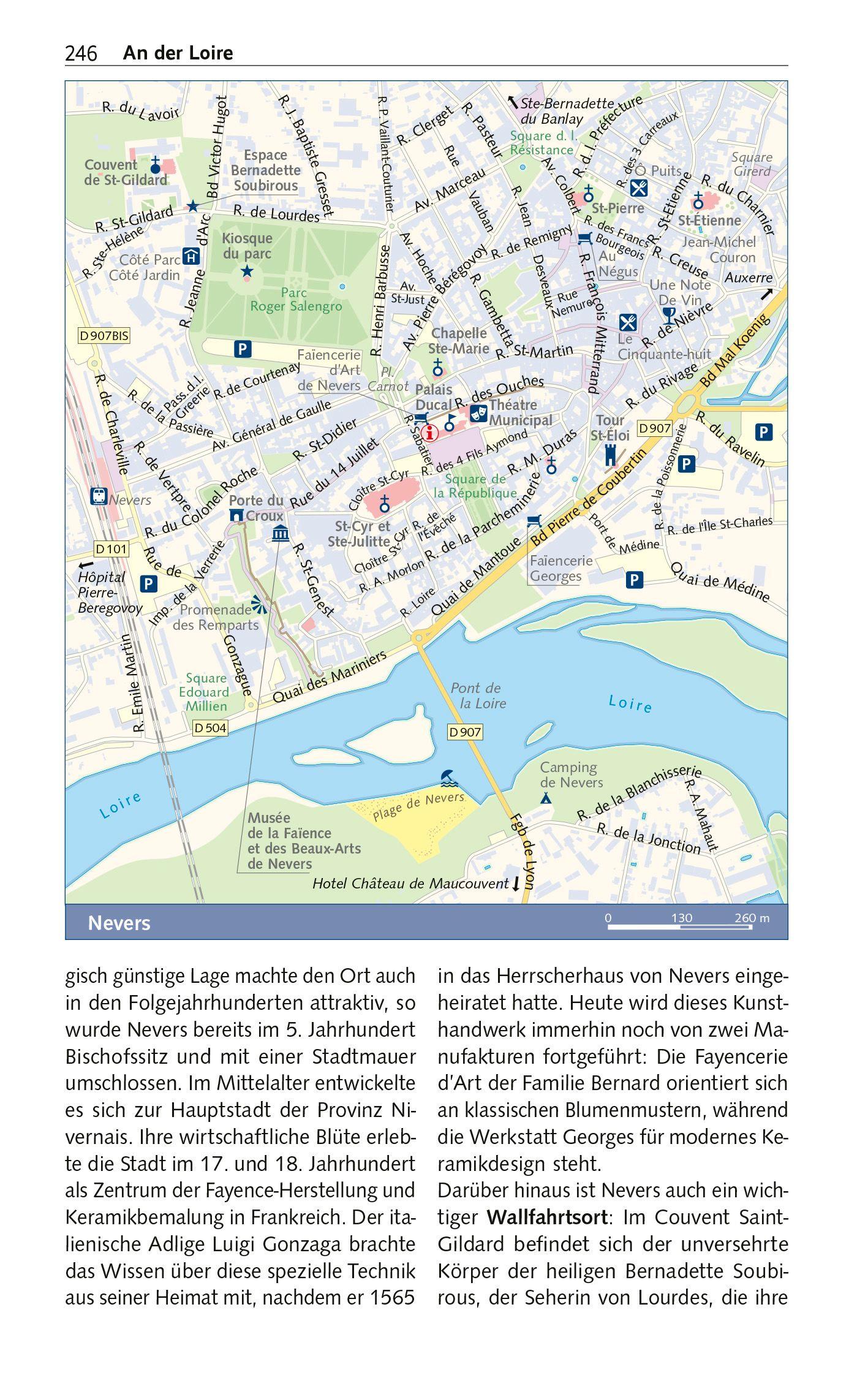 Beispielinhalt (Bild) TRESCHER Reiseführer Burgund