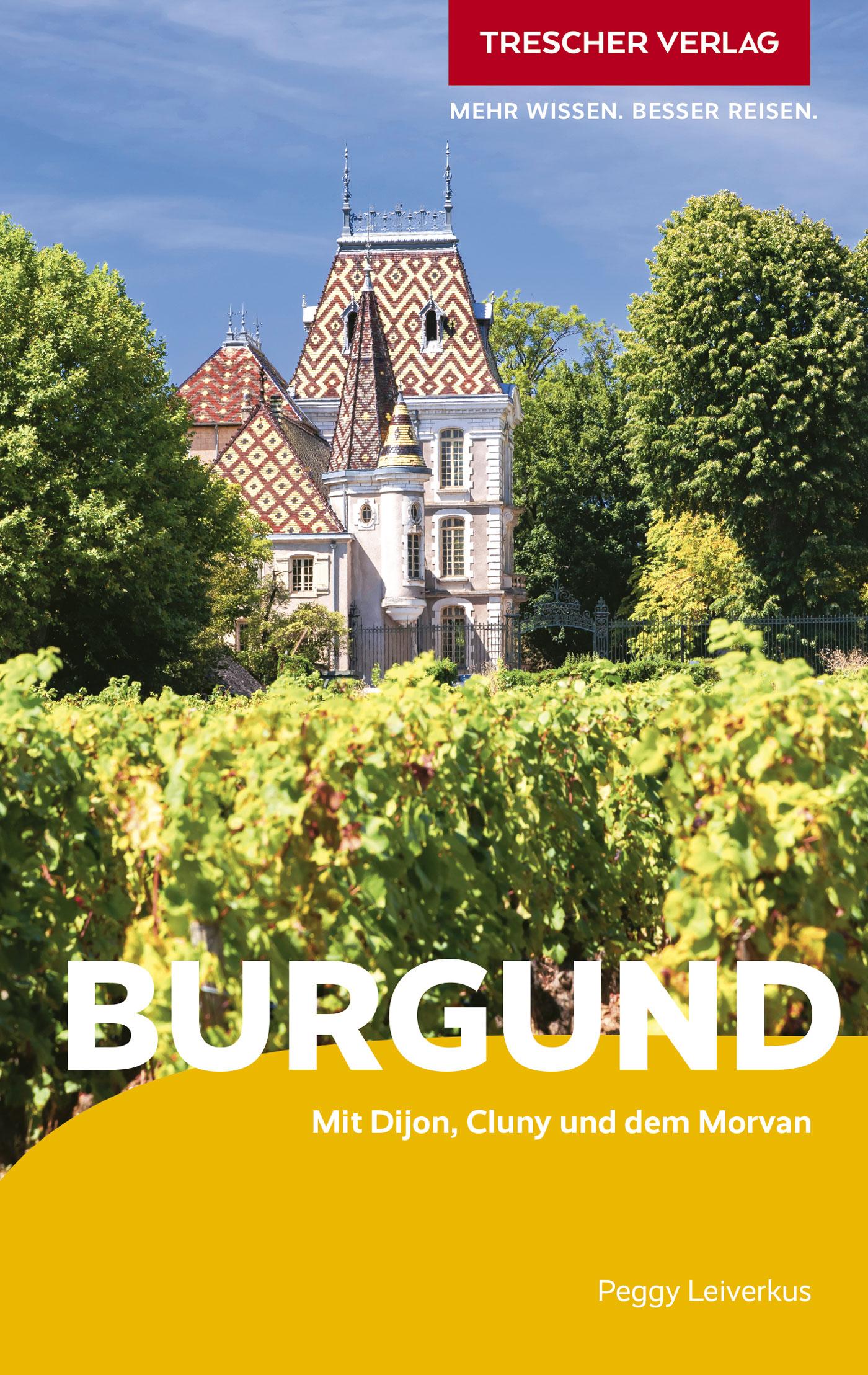 Vorderes Coverbild TRESCHER Reiseführer Burgund