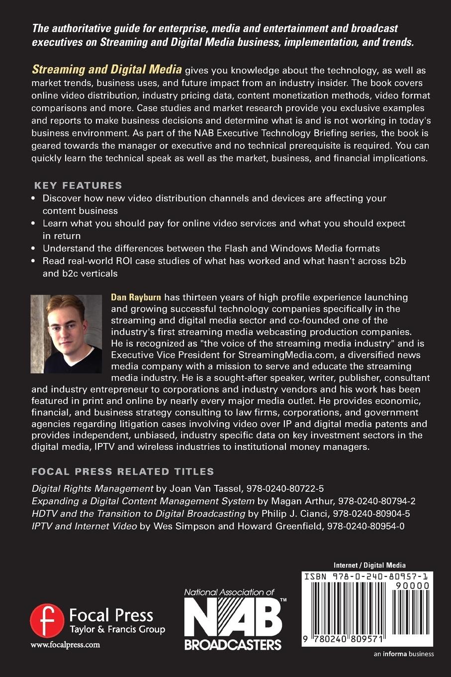 Rückseitencover Streaming and Digital Media