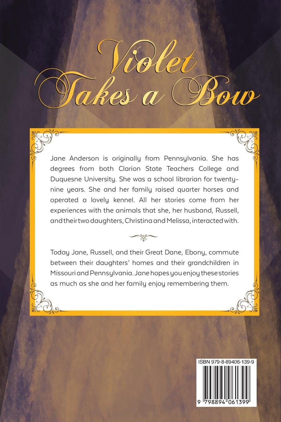 Rückseitencover Violet Takes A Bow