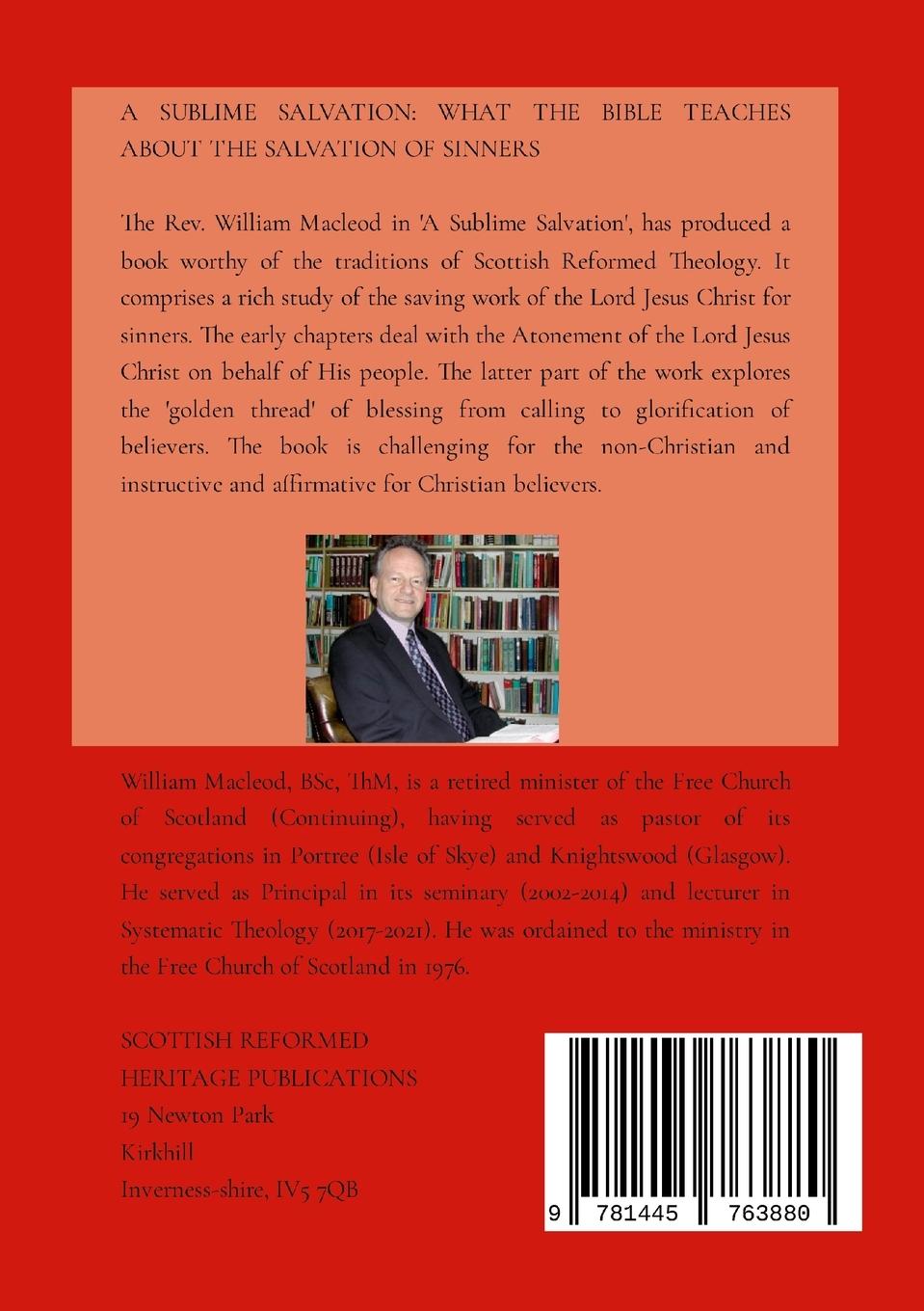 Rückseitencover A SUBLIME SALVATION