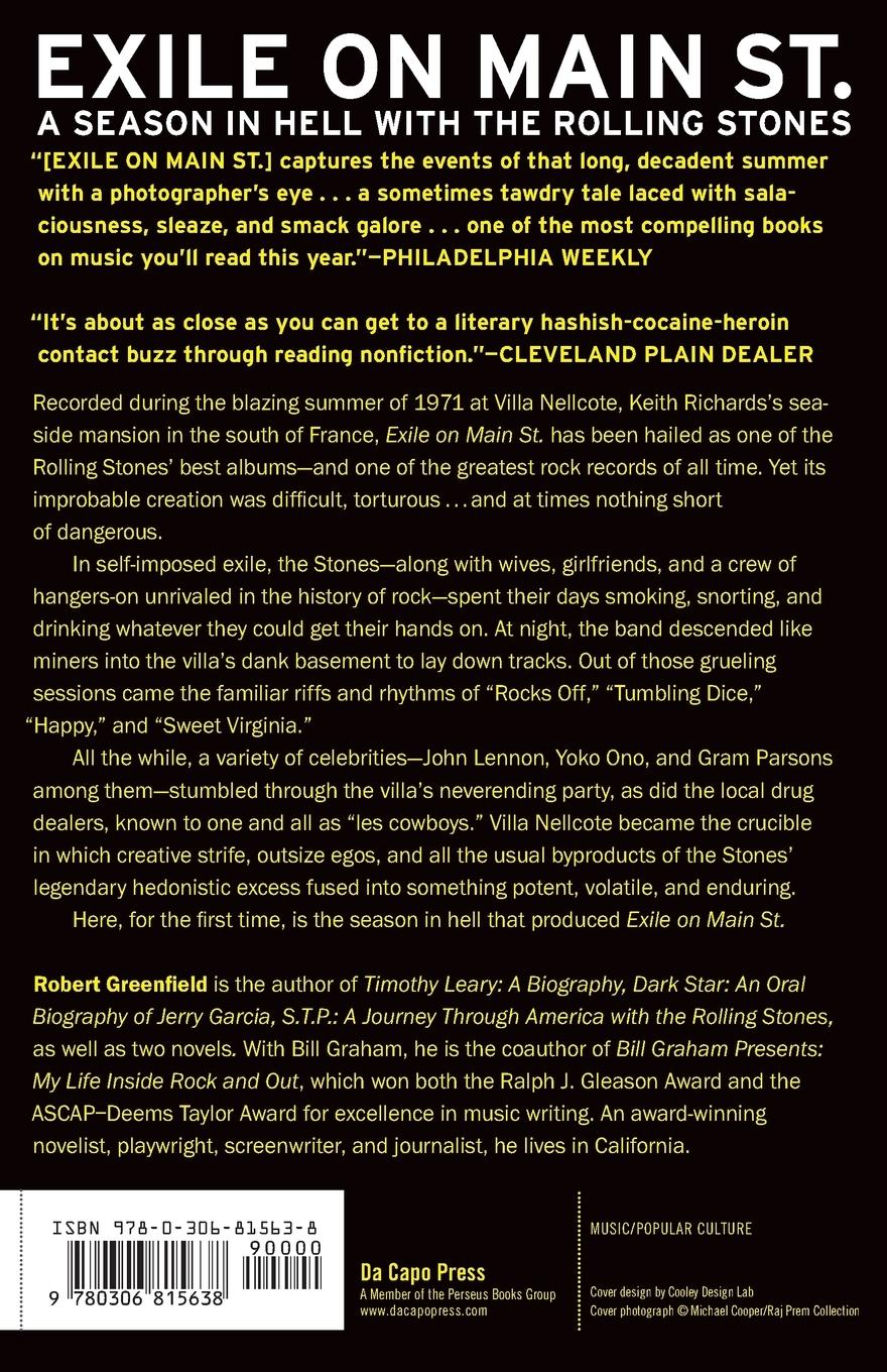 Rückseitencover Exile on Main Street