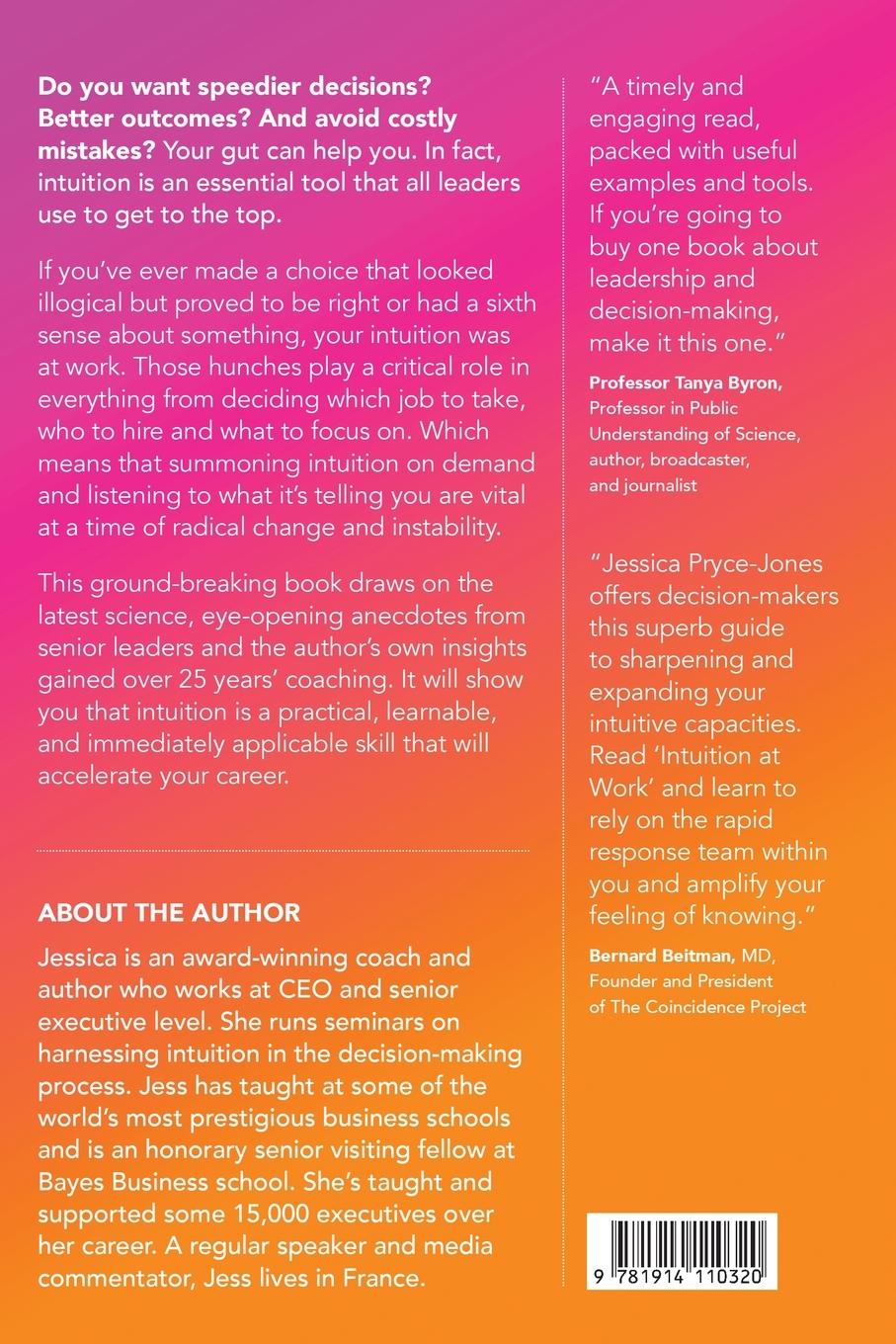 Rückseitencover Intuition at Work