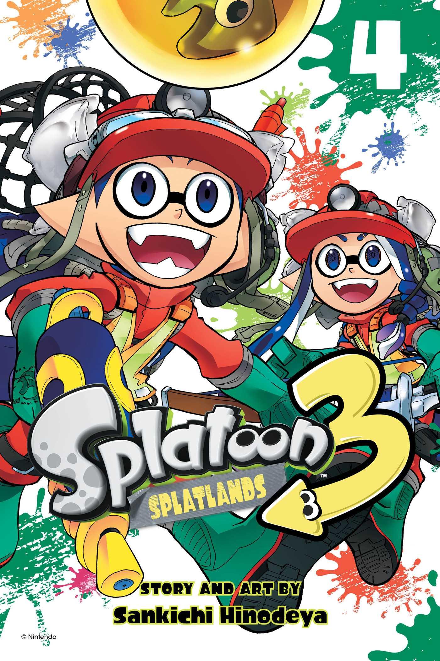 Vorderes Coverbild Splatoon 3: Splatlands, Vol. 4
