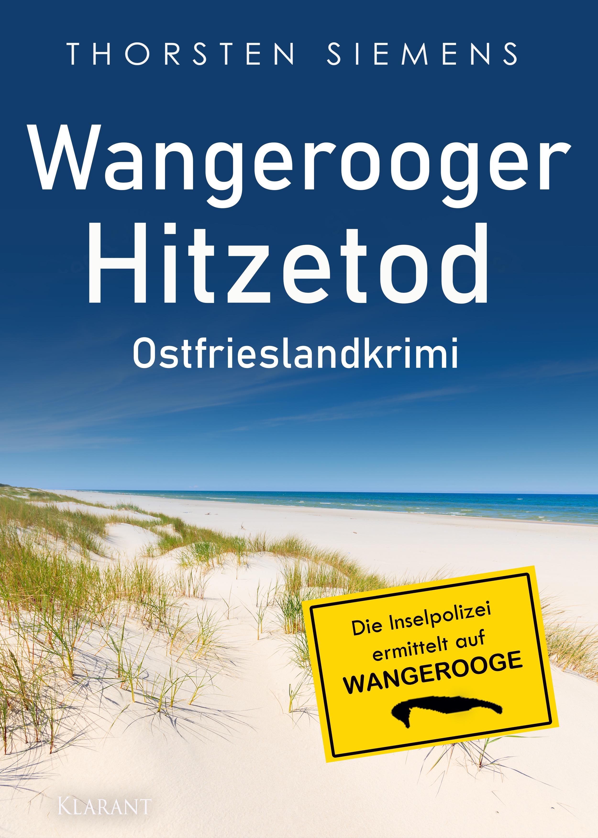 Vorderes Coverbild Wangerooger Hitzetod. Ostfrieslandkrimi