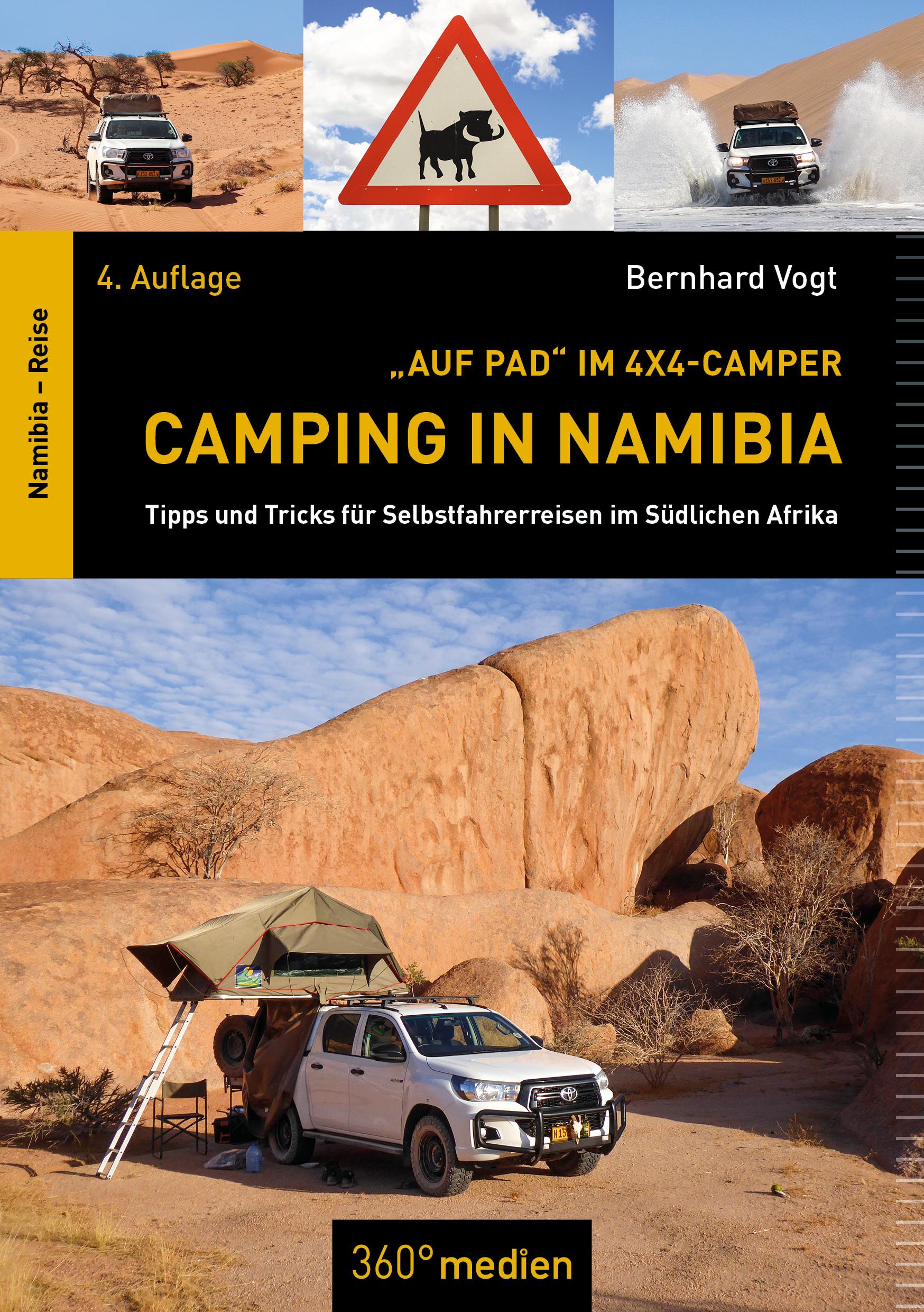 Vorderes Coverbild Camping in Namibia