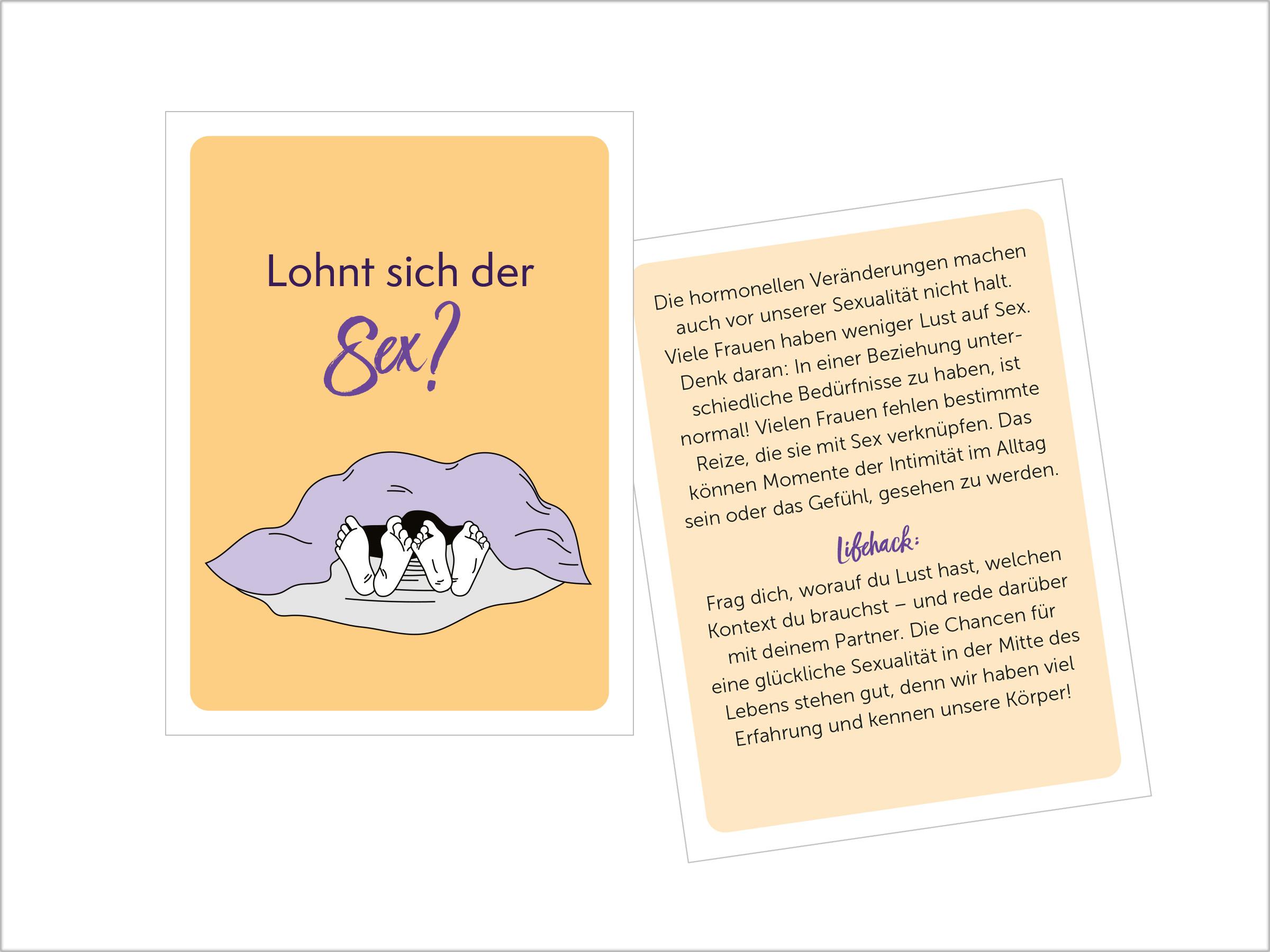Beispielinhalt (Bild) Lifehacks für die Wechseljahre