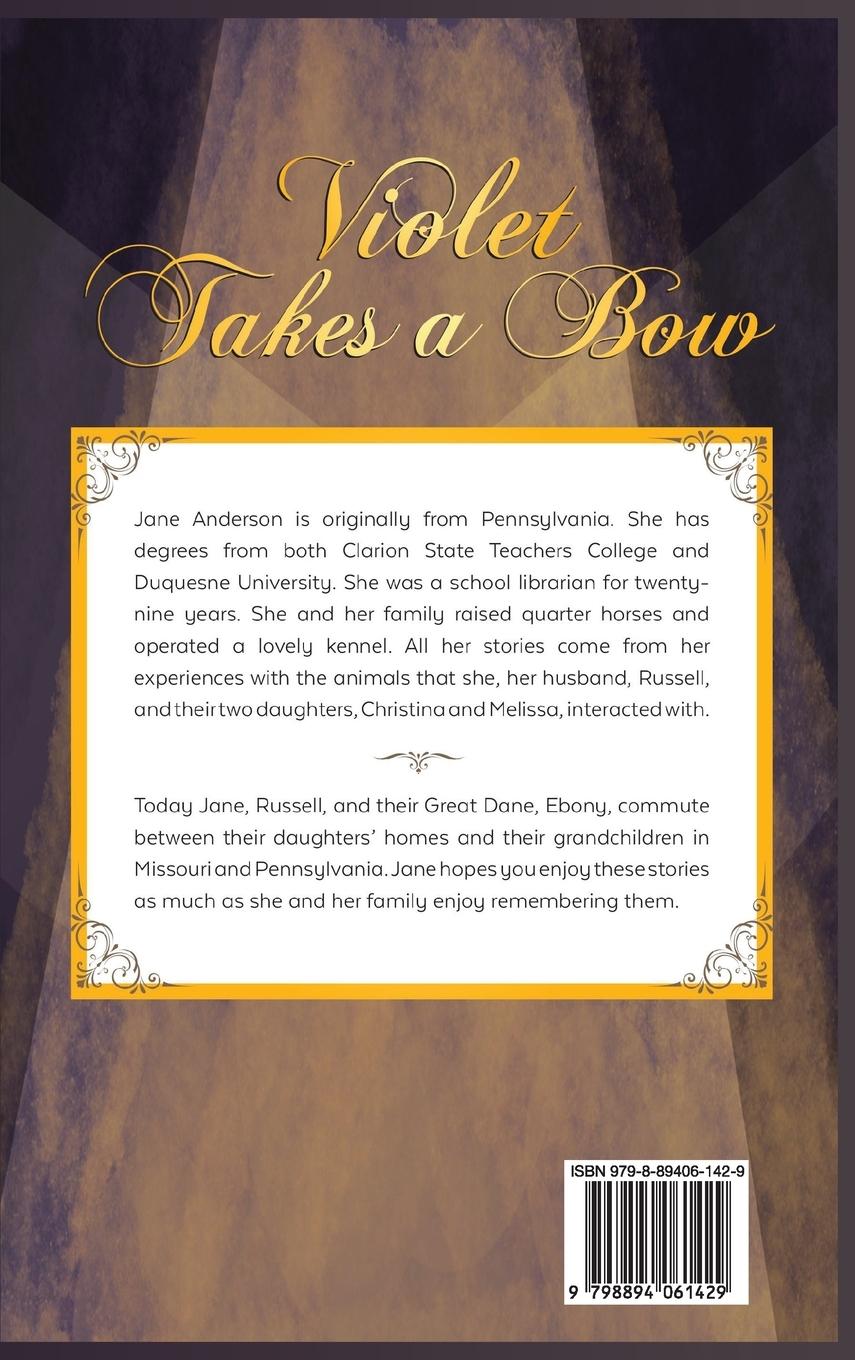 Rückseitencover Violet Takes a Bow