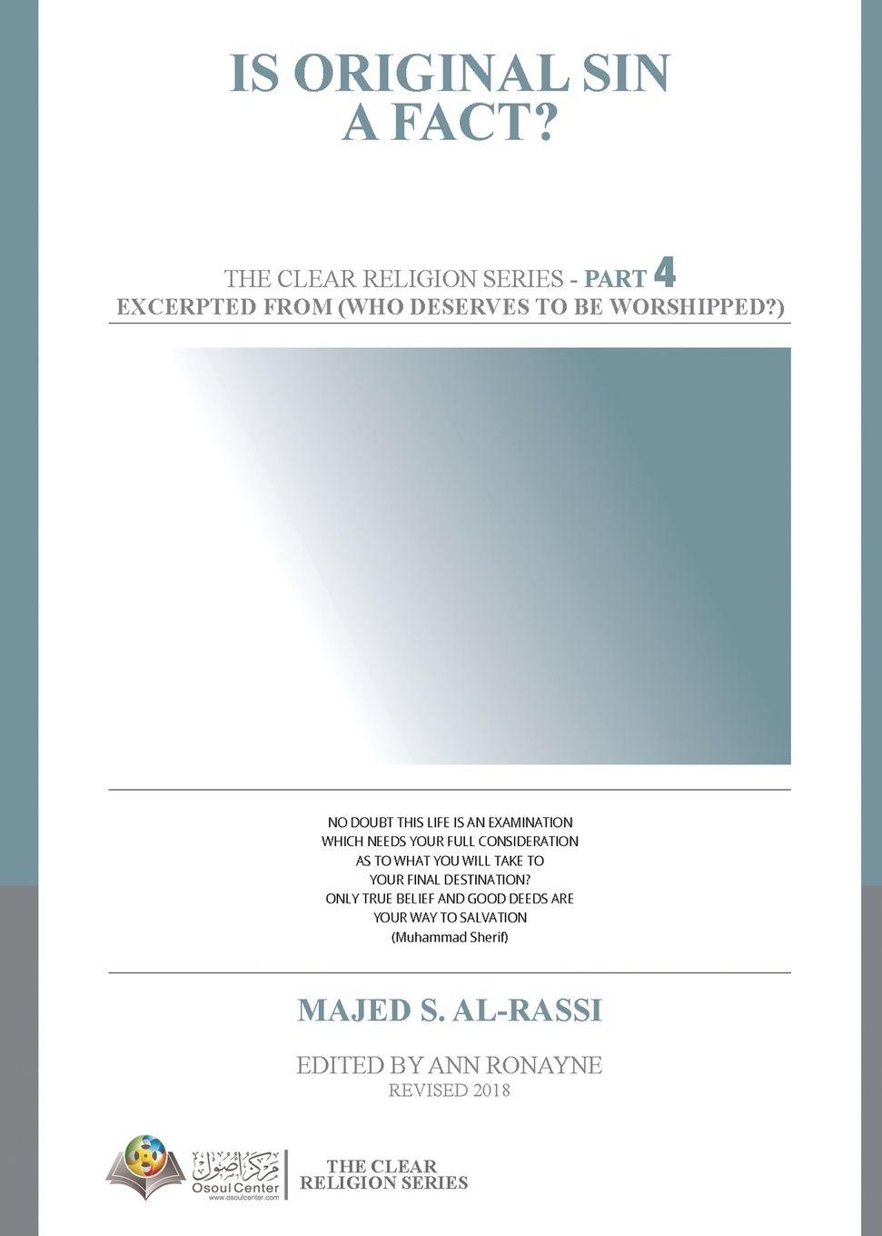 Vorderes Coverbild Is Original Sin a Fact