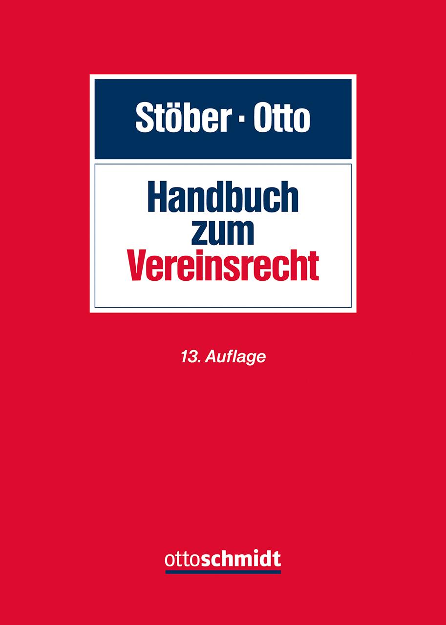 Vorderes Coverbild Handbuch zum Vereinsrecht