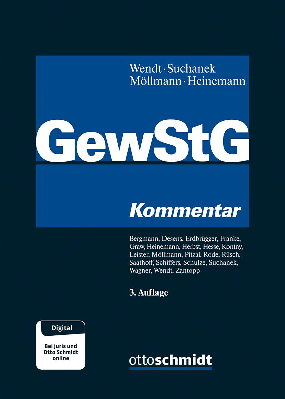 Vorderes Coverbild Gewerbesteuergesetz