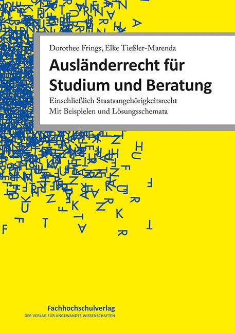 Vorderes Coverbild Ausländerrecht für Studium und Beratung